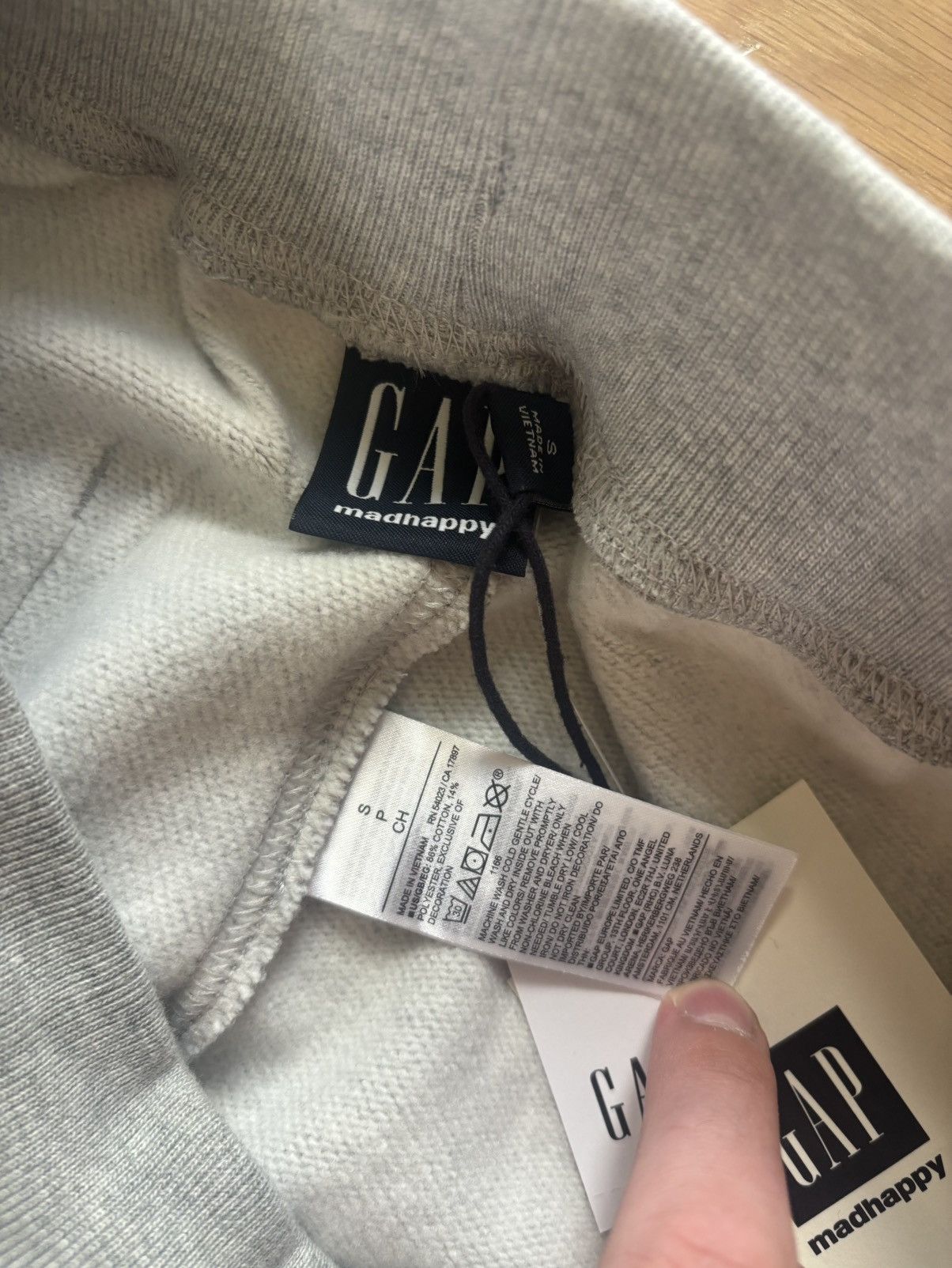 Gap × Madhappy Gap x MadHappy Mad Baggy Track Pant Grey Men's Size Small Size US 30 / EU 46 - 7 Thumbnail