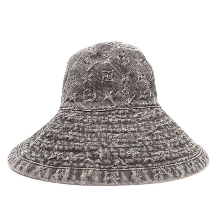 Louis Vuitton Monogram Denim Bucket Hat - 2 For Sale on 1stDibs  louis  vuitton denim bucket hat, lv denim bucket hat, louis vuitton jean bucket hat
