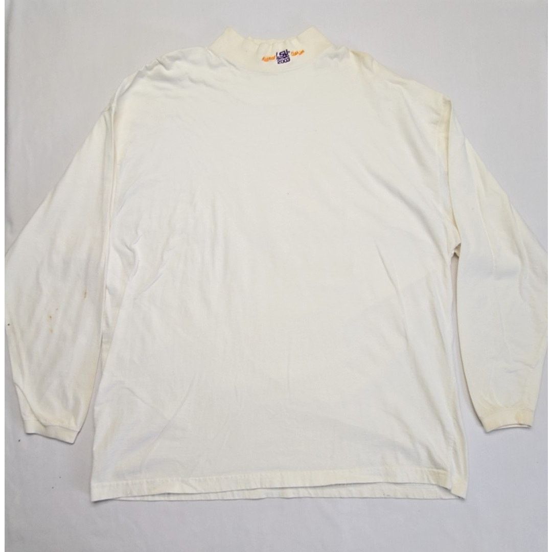 Vintage Vintage LSU National Classic Shirt Mock Neck White XL Tee Size US XL / EU 56 / 4 - 1 Thumbnail