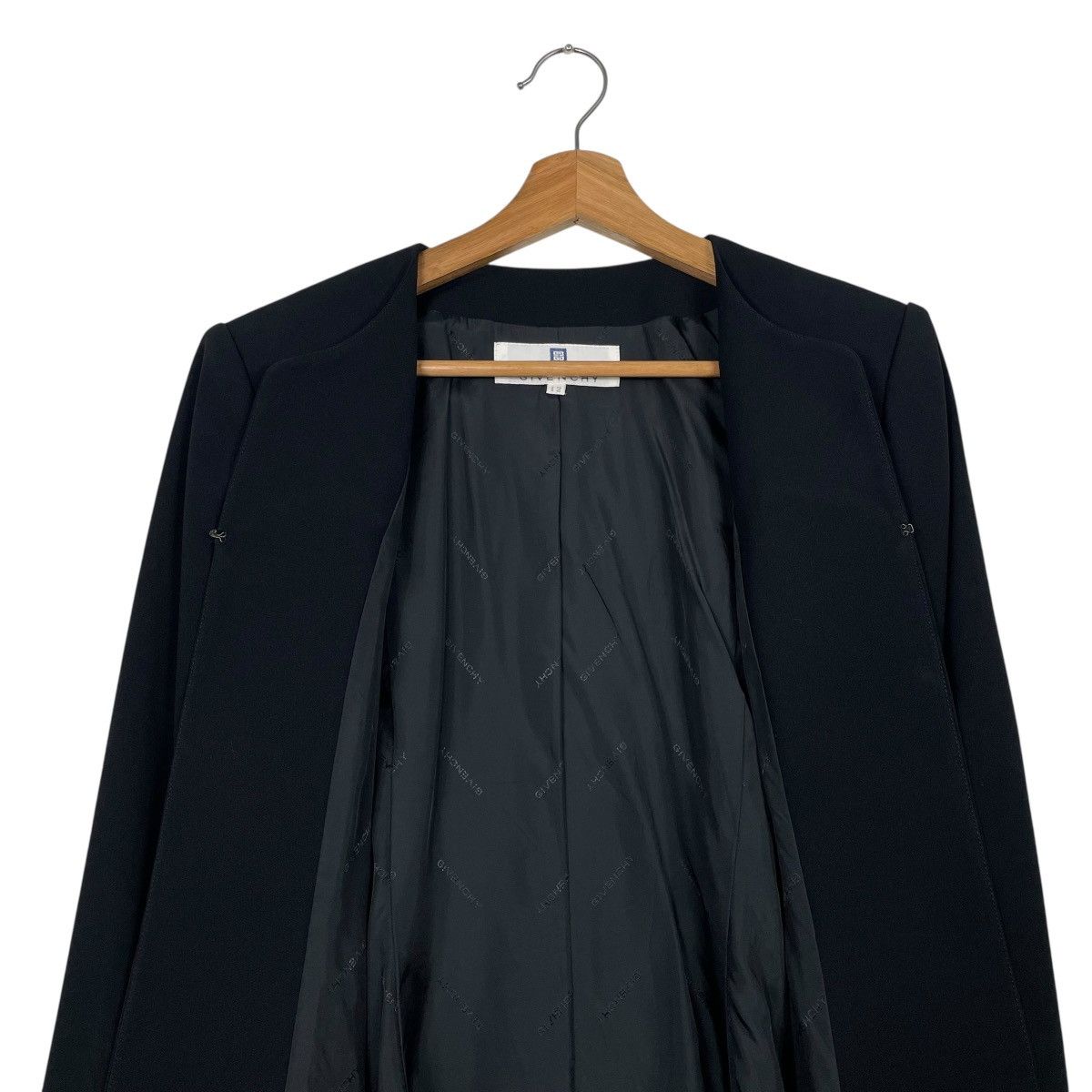 Givenchy Givenchy Hi Formal Women Black Jacket Size M / US 6-8 / IT 42-44 - 12 Thumbnail