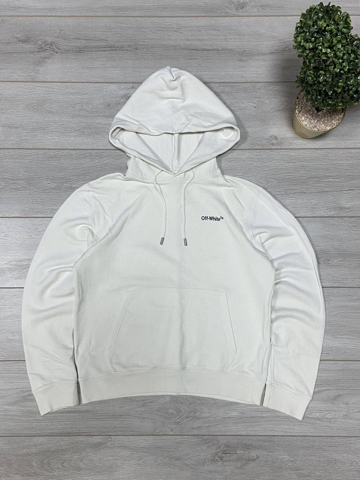 Off-White Off White small embroidered logo hoodie hat Size US M / EU 48-50 / 2 - 1 Thumbnail
