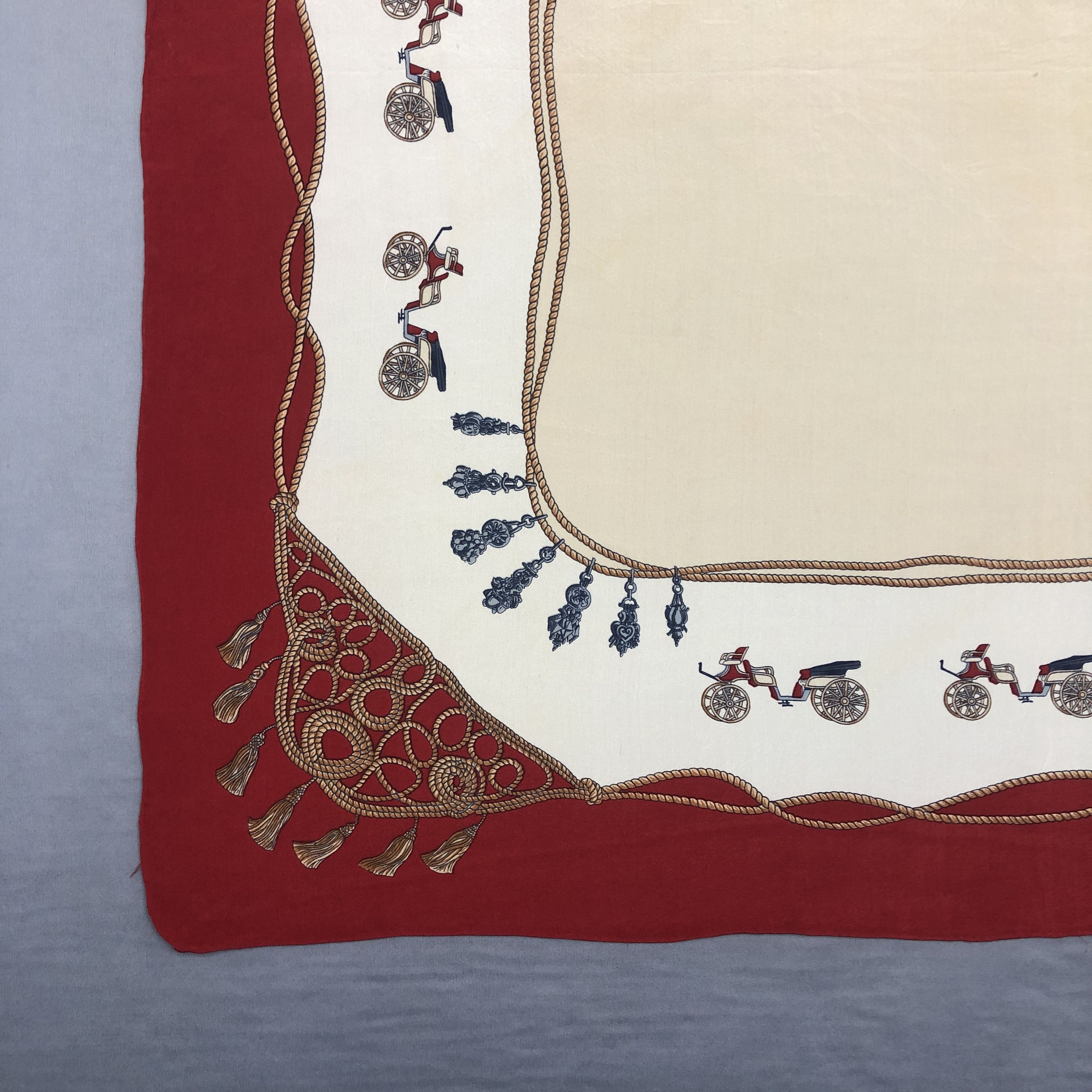 Other Vintage SILK Scarf Twill Stole Wraps Scarves Size ONE SIZE - 13 Thumbnail