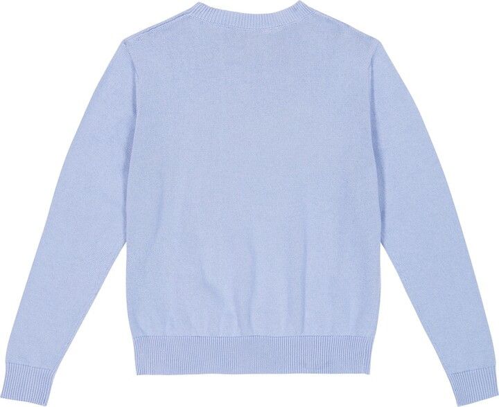 Amiri o1w1db11224 KIDS Tiger Varsity Sweater in Light Blue Size US XXS / EU 40 - 3 Thumbnail