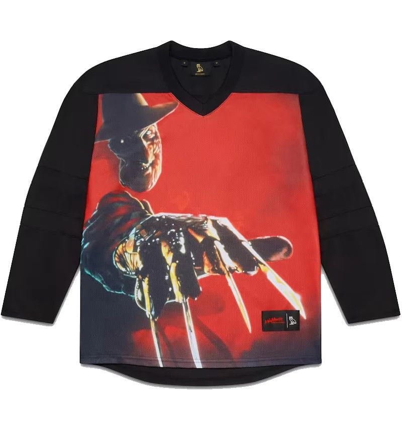 Drake OVO HALLOWEEN A NIGHTMARE ON ELM STREET HOCKEY JERSEY Size US M / EU 48-50 / 2 - 2 Thumbnail