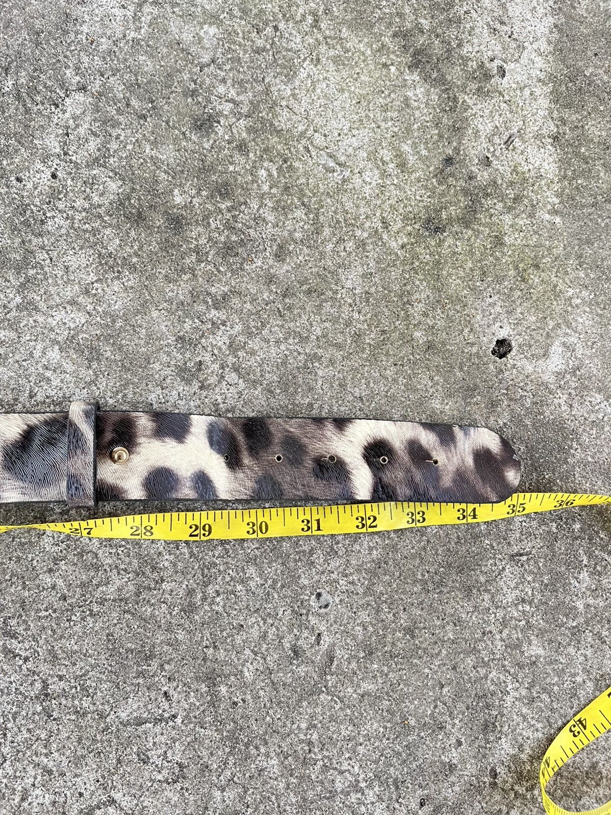 Japanese Brand Leopard wide belts Size ONE SIZE - 10 Thumbnail