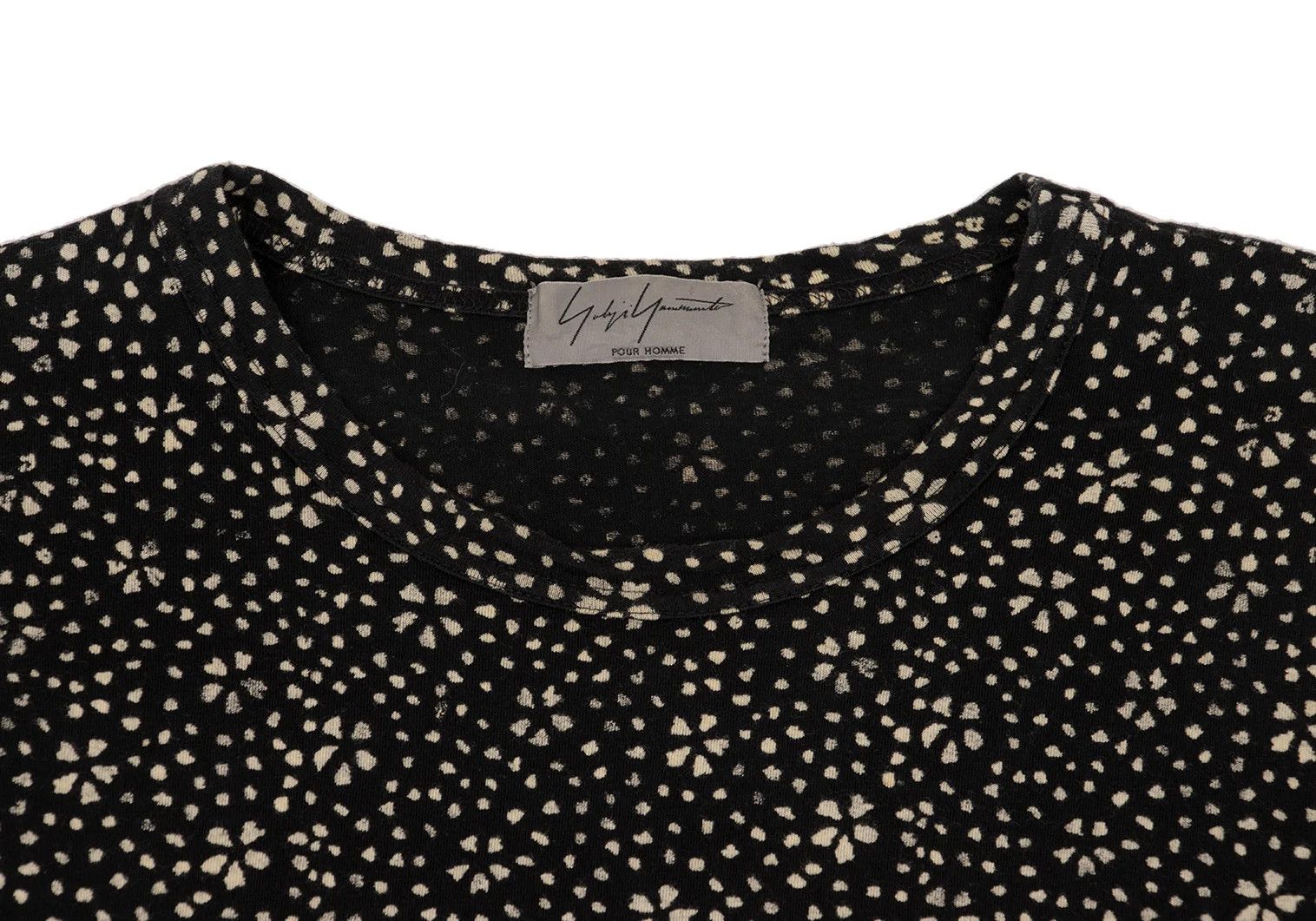 Yohji Yamamoto Yohji Yamamoto Cotton Flower Print T-Shirt Size US L / EU 52-54 / 3 - 3 Thumbnail