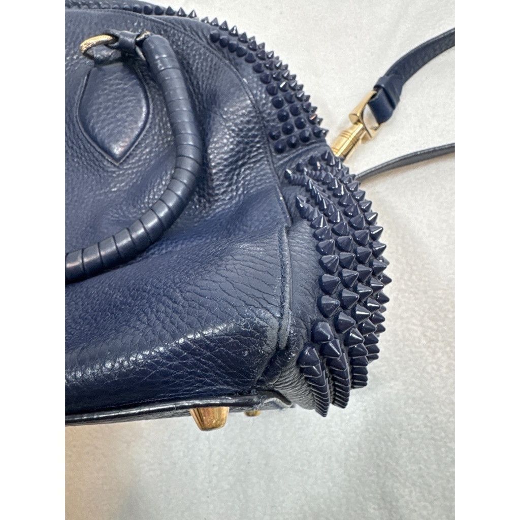 Christian Louboutin Christian Louboutin Panettone Crossbody Shoulder Bag – Blue Size ONE SIZE - 9 Thumbnail