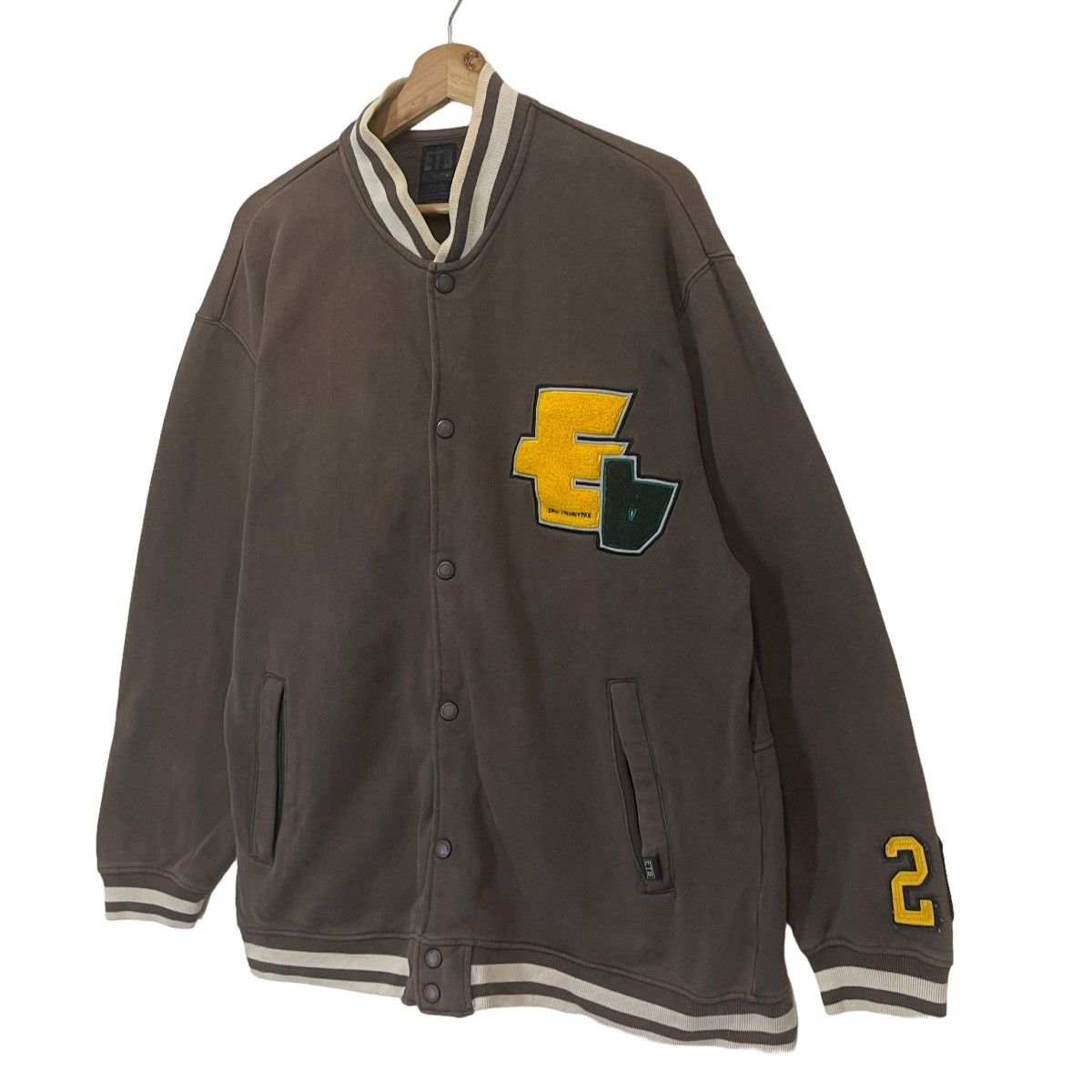 Japanese Brand EAST TWENTY BOX VARSITY JACKET Size US M / EU 48-50 / 2 - 3 Thumbnail