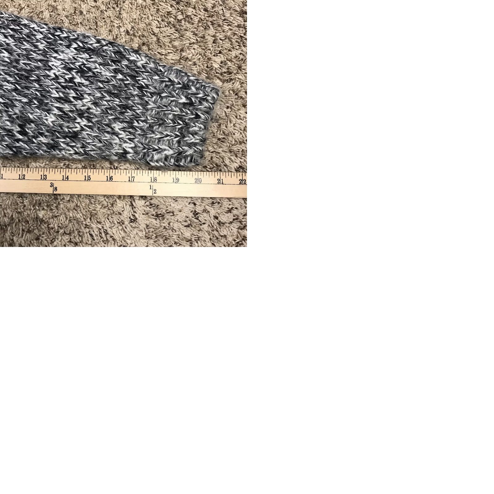 Vintage VINTAGE Knit Pullover Sweater Mens Medium Oversized Soft Thick Heathered Gray 80s 90s Wang Kong Trading Co. Crew Neck Long Sleeve Regular Fit Size US M / EU 48-50 / 2 - 9 Thumbnail