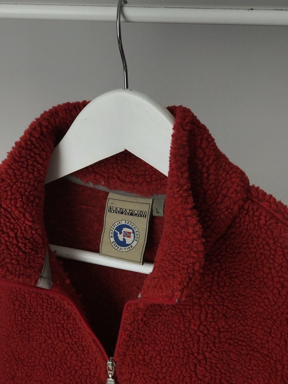Napapijri Vintage Napapijri Fleece Pullover Sweater Size L / US 10 / IT 46 - 10 Thumbnail