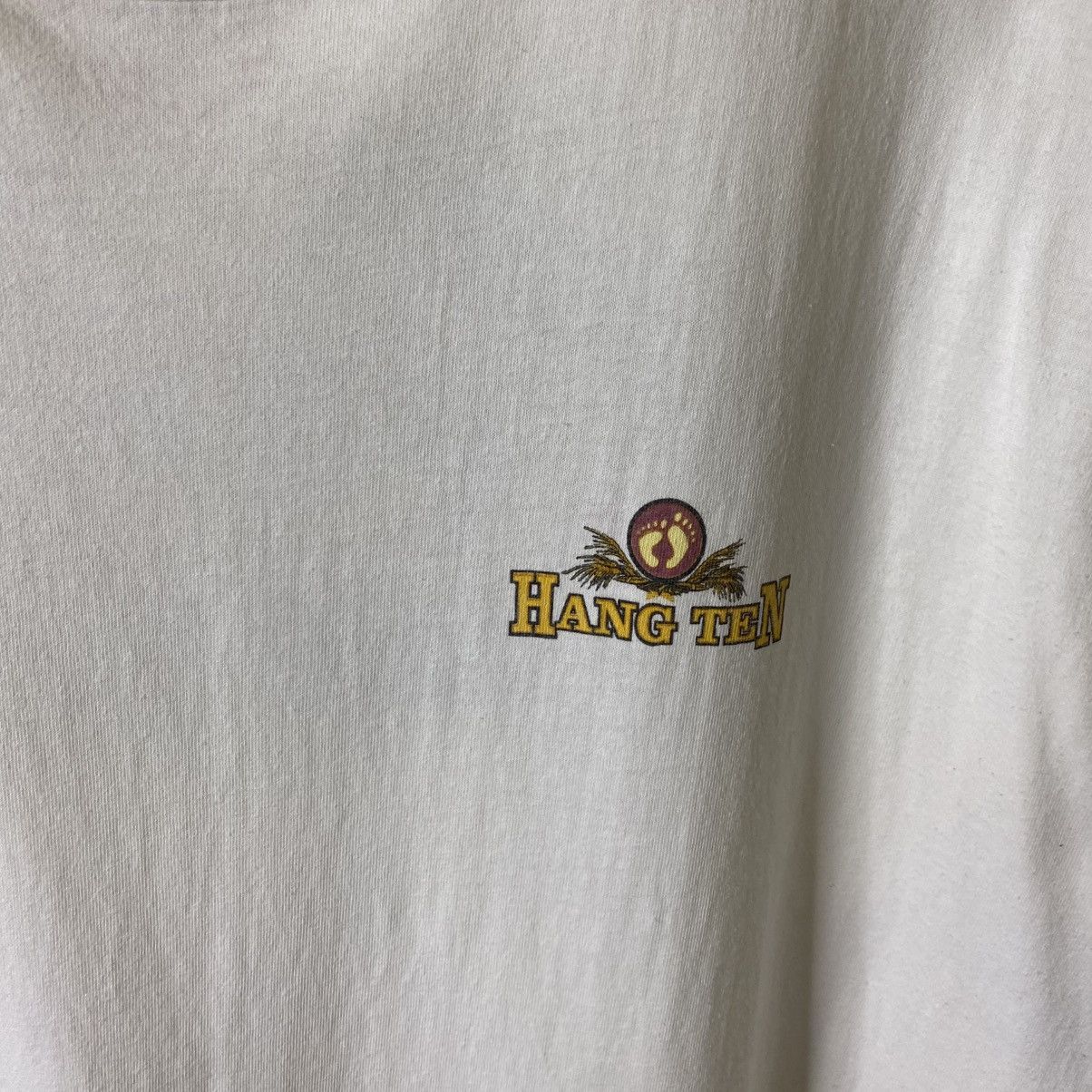 Hang Ten Vintage 1990s Hang Ten Surf T Shirt Size US XXL / EU 58 / 5 - 9 Thumbnail