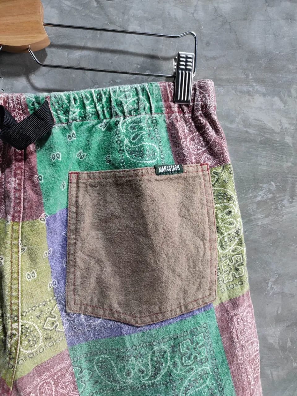 Manastash Manastash Multicolour Paisley Shortpants Size US 31 - 9 Thumbnail