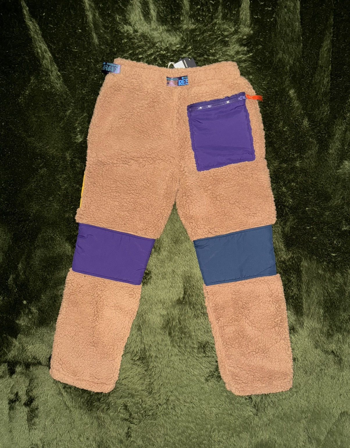 Brain Dead [M] Brain Dead Multi-Pocket Detail Fleece Runner Pants Brown Size US 33 - 8 Thumbnail