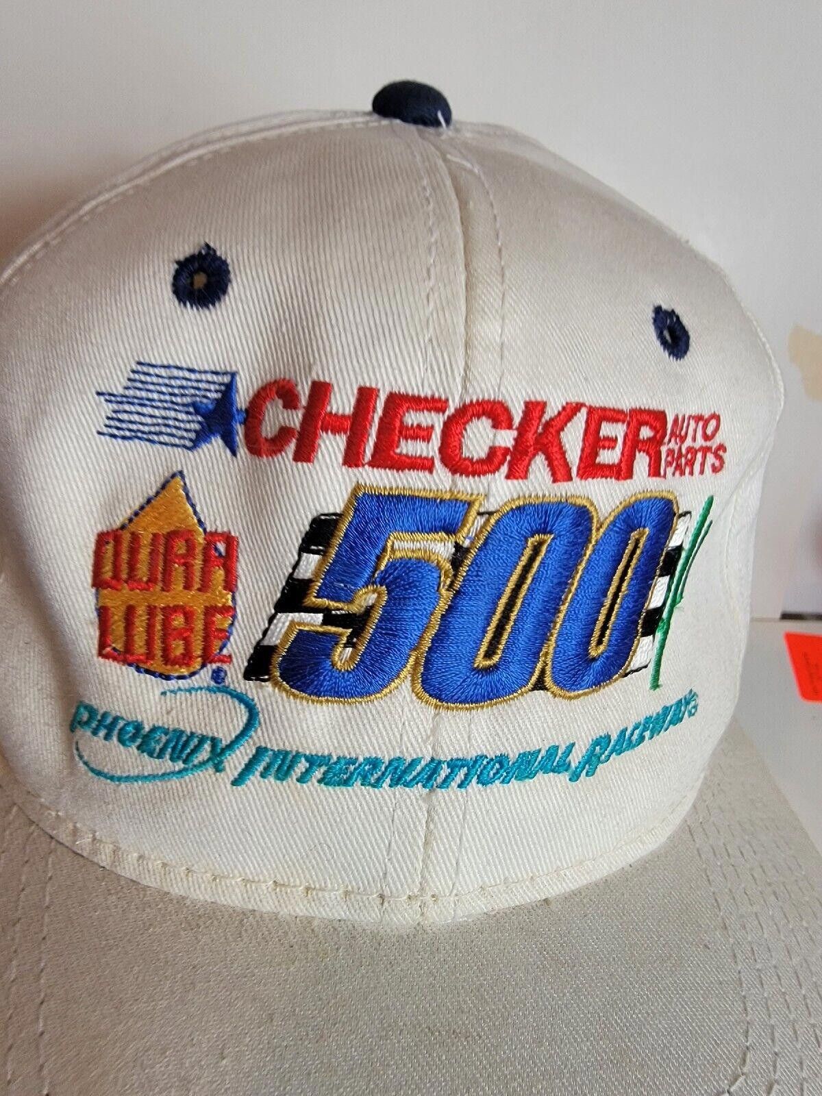 Other Checker 500 Auto Racing Hat Snapback Phoenix International Size ONE SIZE - 6 Thumbnail