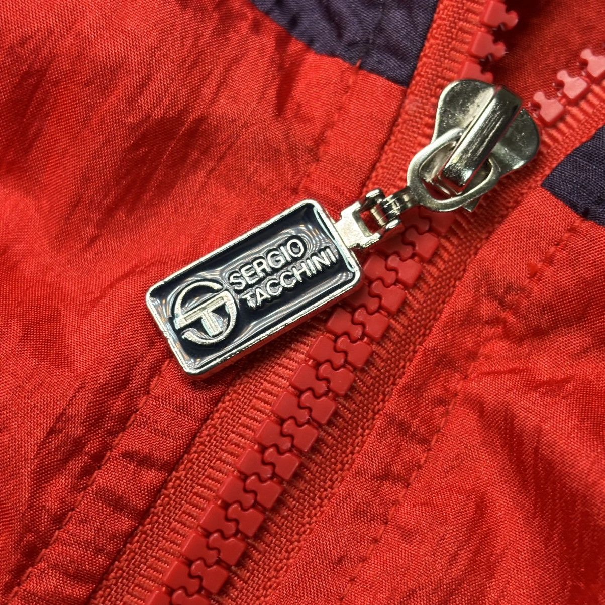 Sergio Tacchini Sergio Tacchini Men's Large Color Block Track Jacket VTG Size US L / EU 52-54 / 3 - 3 Thumbnail