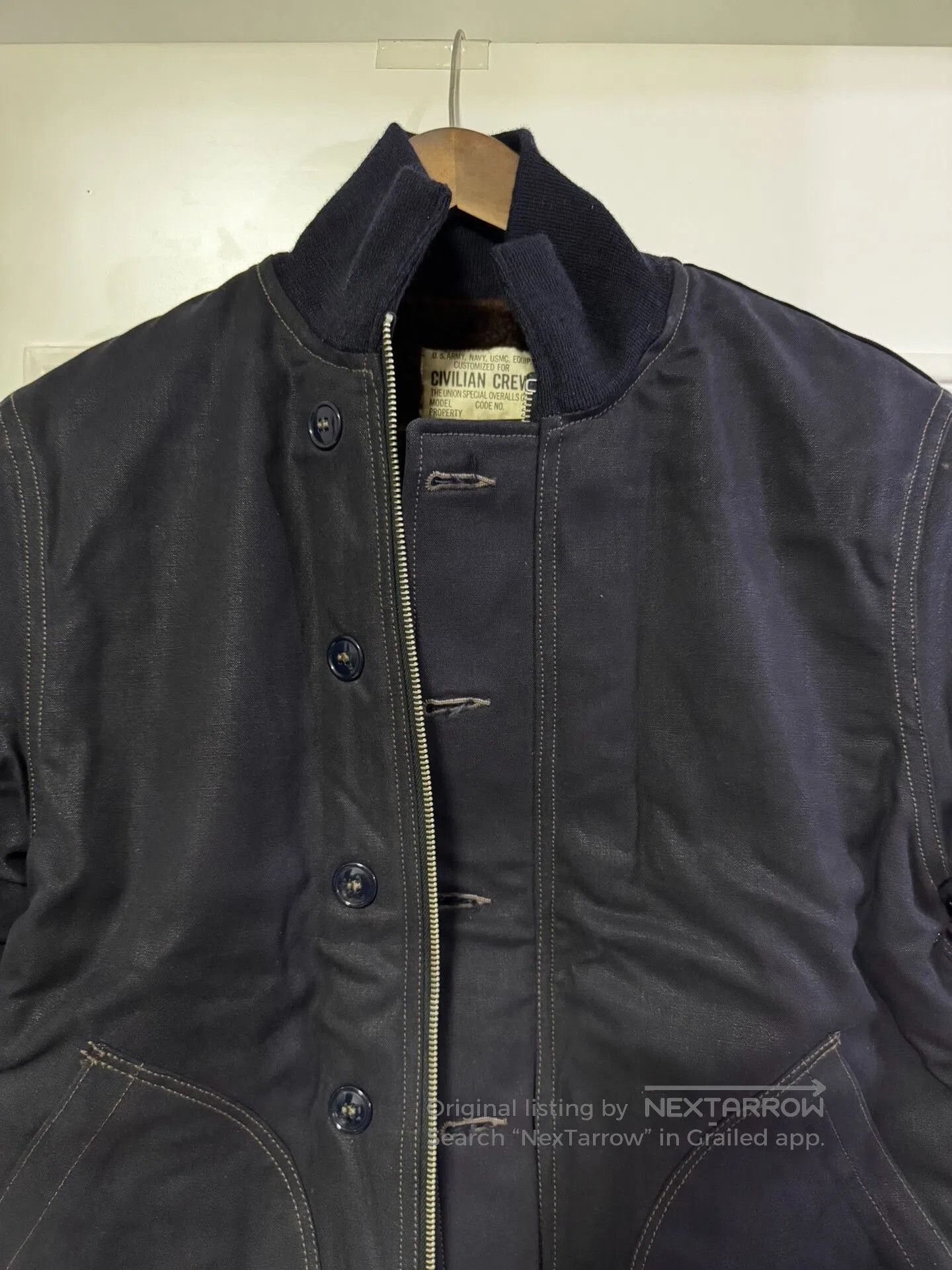 Freewheelers Freewheelers Thick Oil Jacket. Size US XXS / EU 40 - 2 Thumbnail