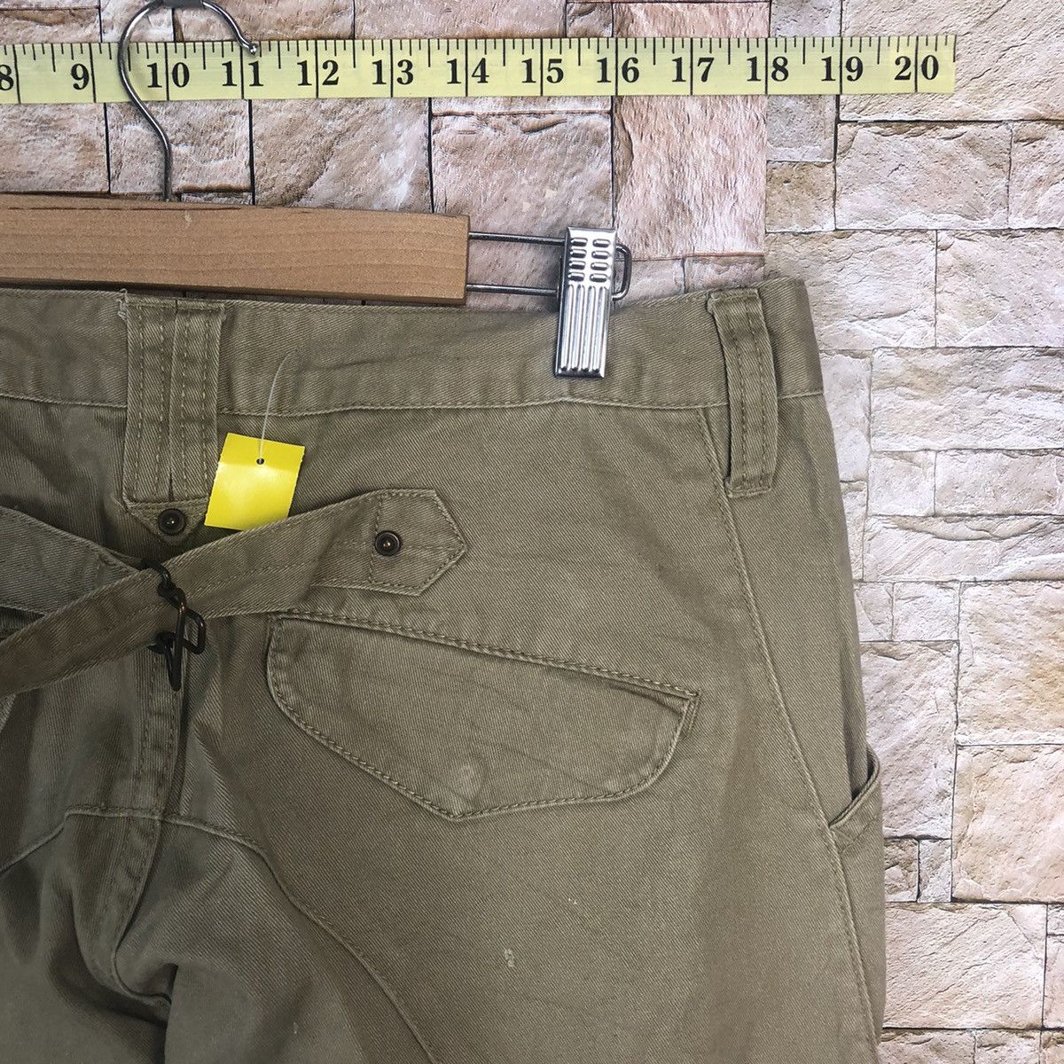 Japanese Brand Dominate japan utility Brown Cargo Multipocket Pants #A365 Size US 31 - 20 Thumbnail