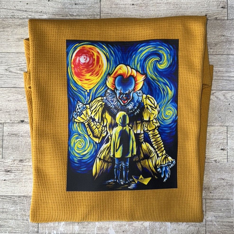 Other Pennywise X Van Gogh, Custom, Unisex Long Sleeve Thermal Size US M / EU 48-50 / 2 - 11 Thumbnail