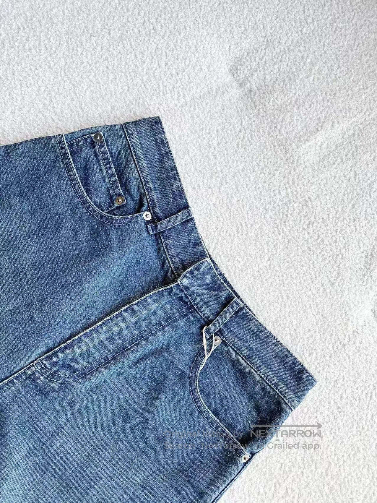 Dior Dior Blue Wide-Leg Jeans| Size 25" / US 0 / IT 36 - 4 Thumbnail