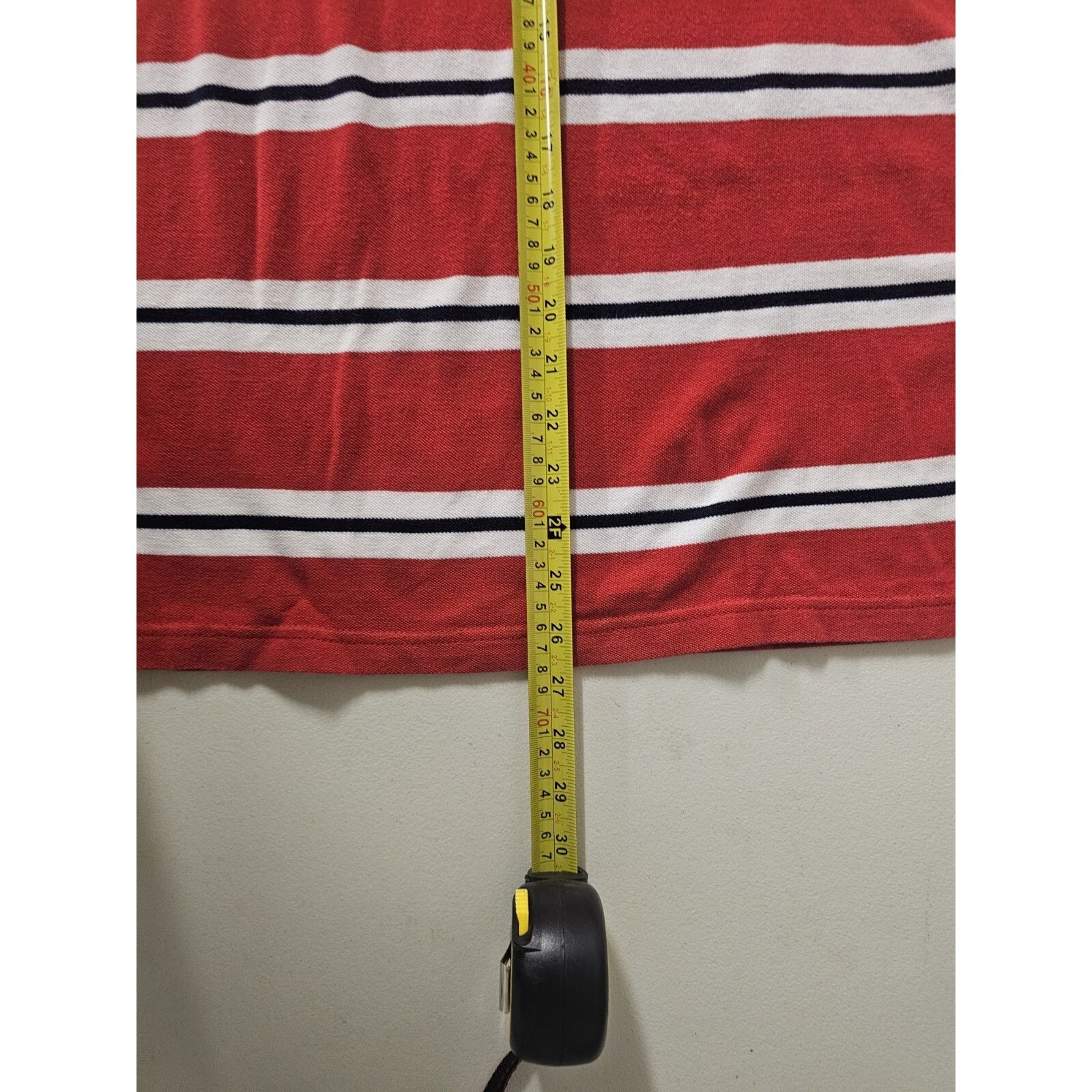 Tommy Hilfiger Tommy Hilfiger Vintage (Large) Striped Button Polo Size US L / EU 52-54 / 3 - 5 Thumbnail