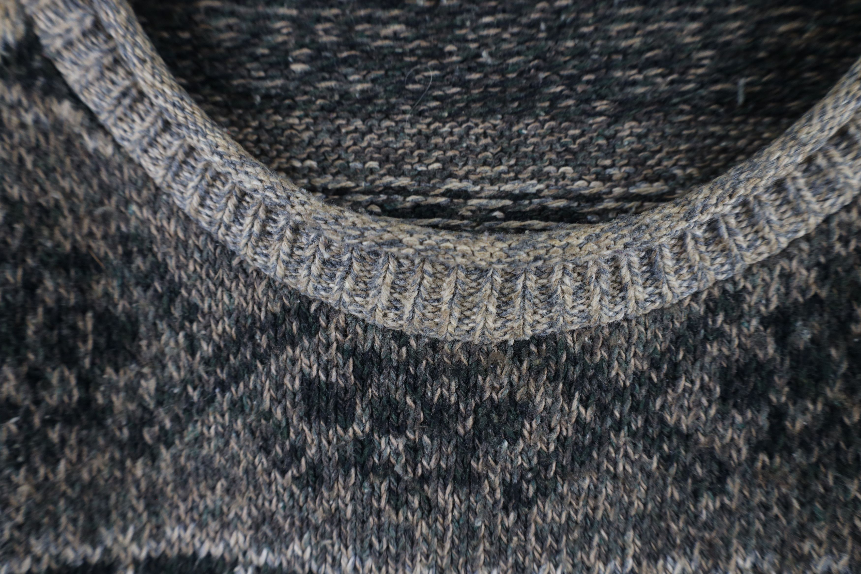 Vintage Vintage 90s Streetwear Fair Isle Knit Crewneck Sweater USA Size US XL / EU 56 / 4 - 5 Thumbnail