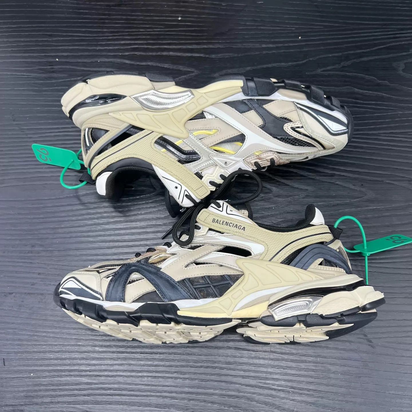 Balenciaga Balenciaga Track 2 Black Brown 43 Size US 10 / EU 43 - 2 Thumbnail