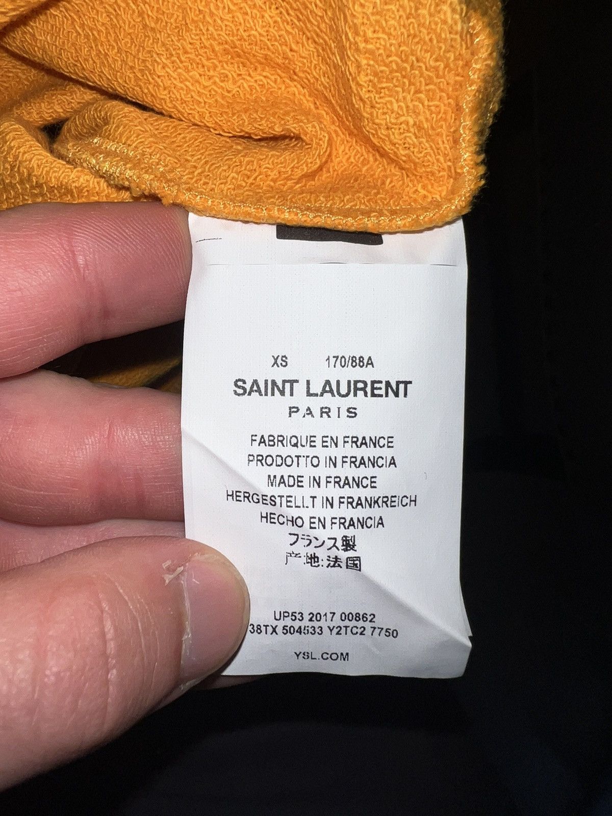 Saint Laurent Paris Saint Laurent Sweatshirt Size US XS / EU 42 / 0 - 8 Thumbnail