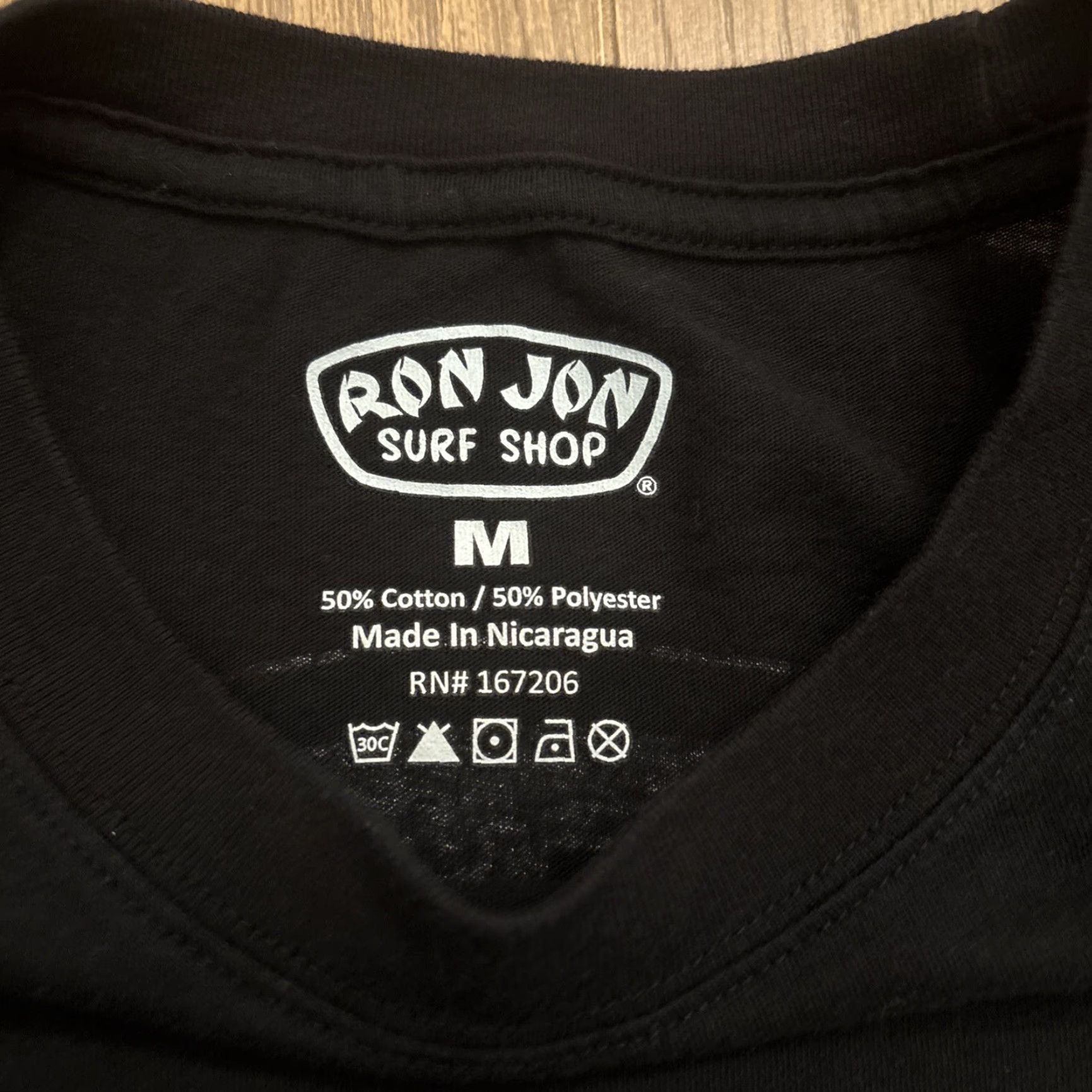 Ron Jon Surf Shop VINTAGE Ron Jon Surf Shop T-Shirt Ocean City NJ Black Size M Mens Jersey 90s City Theme Size US M / EU 48-50 / 2 - 3 Thumbnail