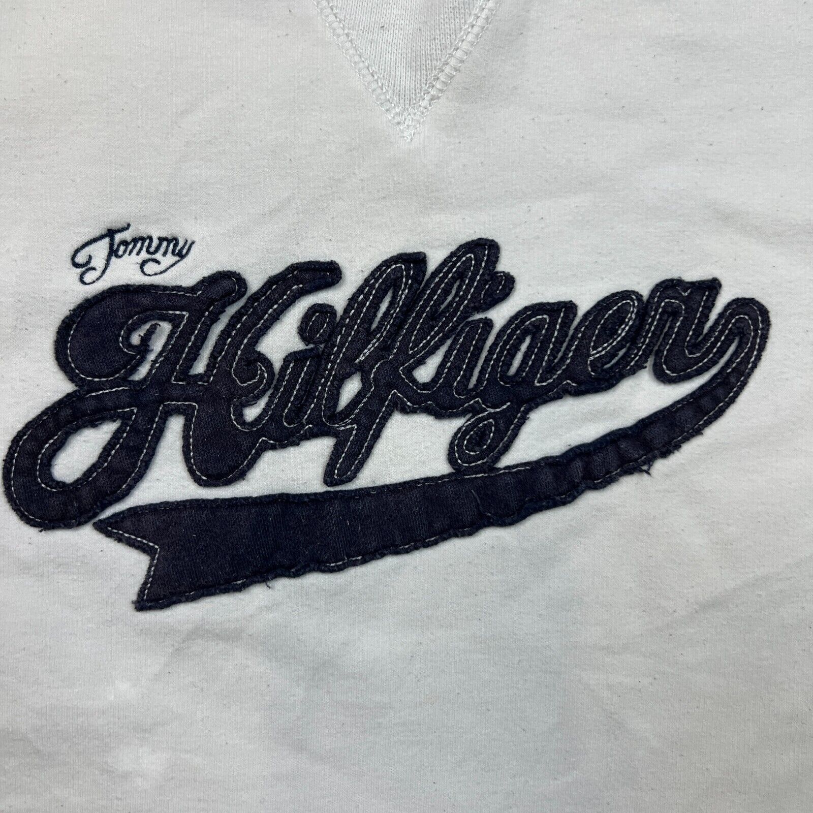 Tommy Hilfiger × Vintage Tommy Hilfiger Sweatshirt Medium Spell Out Pullover Crewneck Size US S / EU 44-46 / 1 - 3 Thumbnail