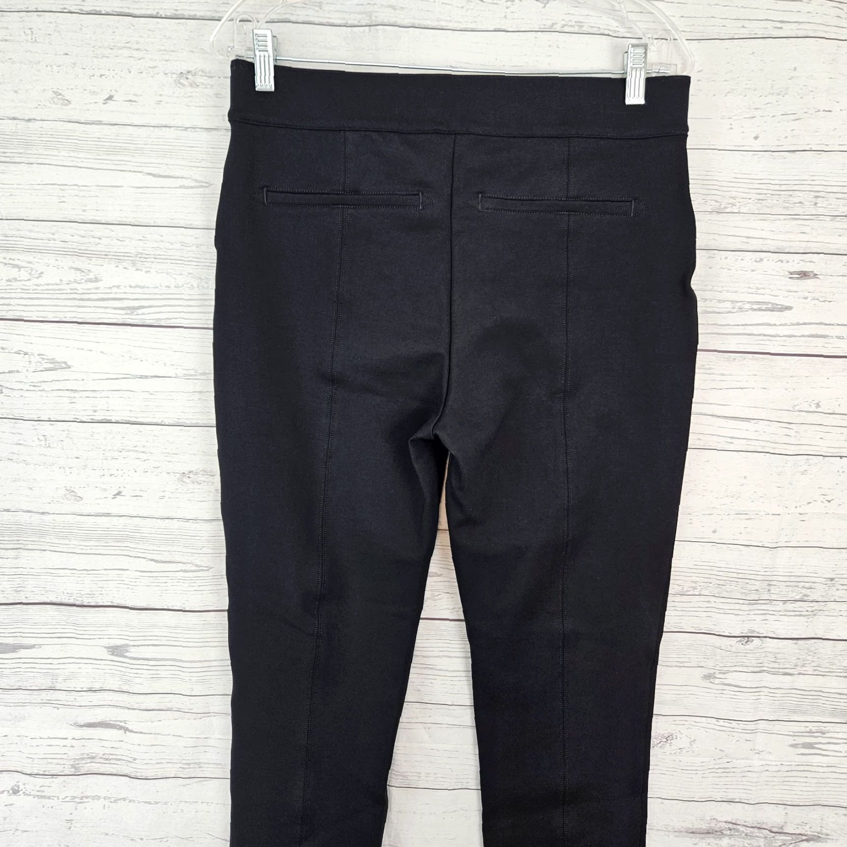 Spanx Spanx Womens The Perfect Black Back Seam Ankle Pant Sz Large Black High Rise Size 36" / US 14 / IT 50 - 4 Thumbnail