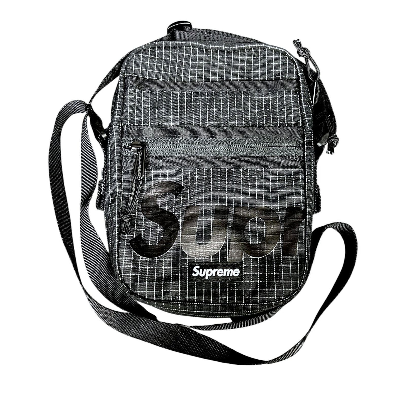 Supreme Supreme SS24 3M Reflective Black Shoulder Bag | Grailed