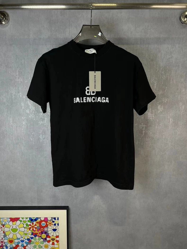 Balenciaga Balenciaga Black mosaic short sleeve Size US XS / EU 42 / 0 - 1 Thumbnail