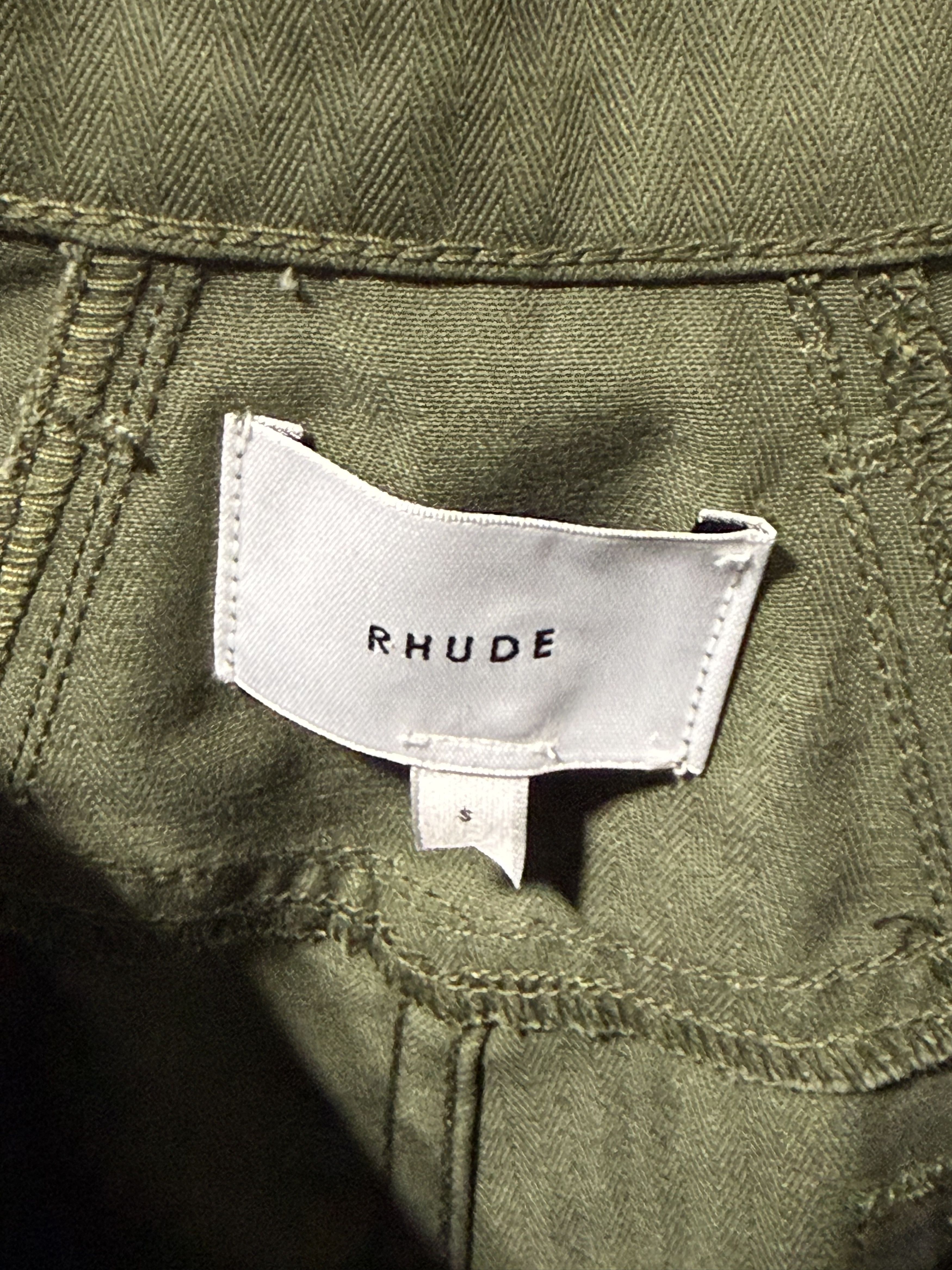 Rhude Rhude Desert Cargo Pants 'Khaki Green' Size US 30 / EU 46 - 2 Thumbnail
