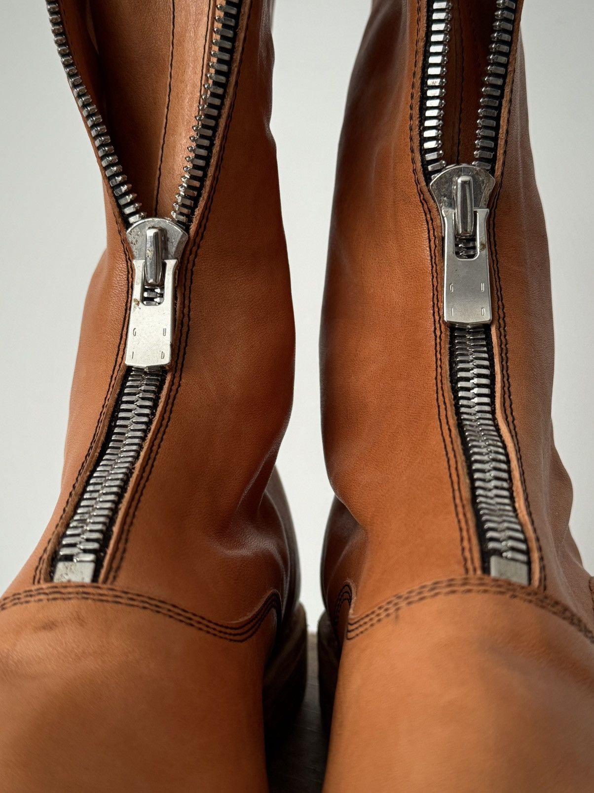 Guidi Guidi '310' Soft Horse Ankle Boots Size US 7 / EU 40 - 4 Thumbnail