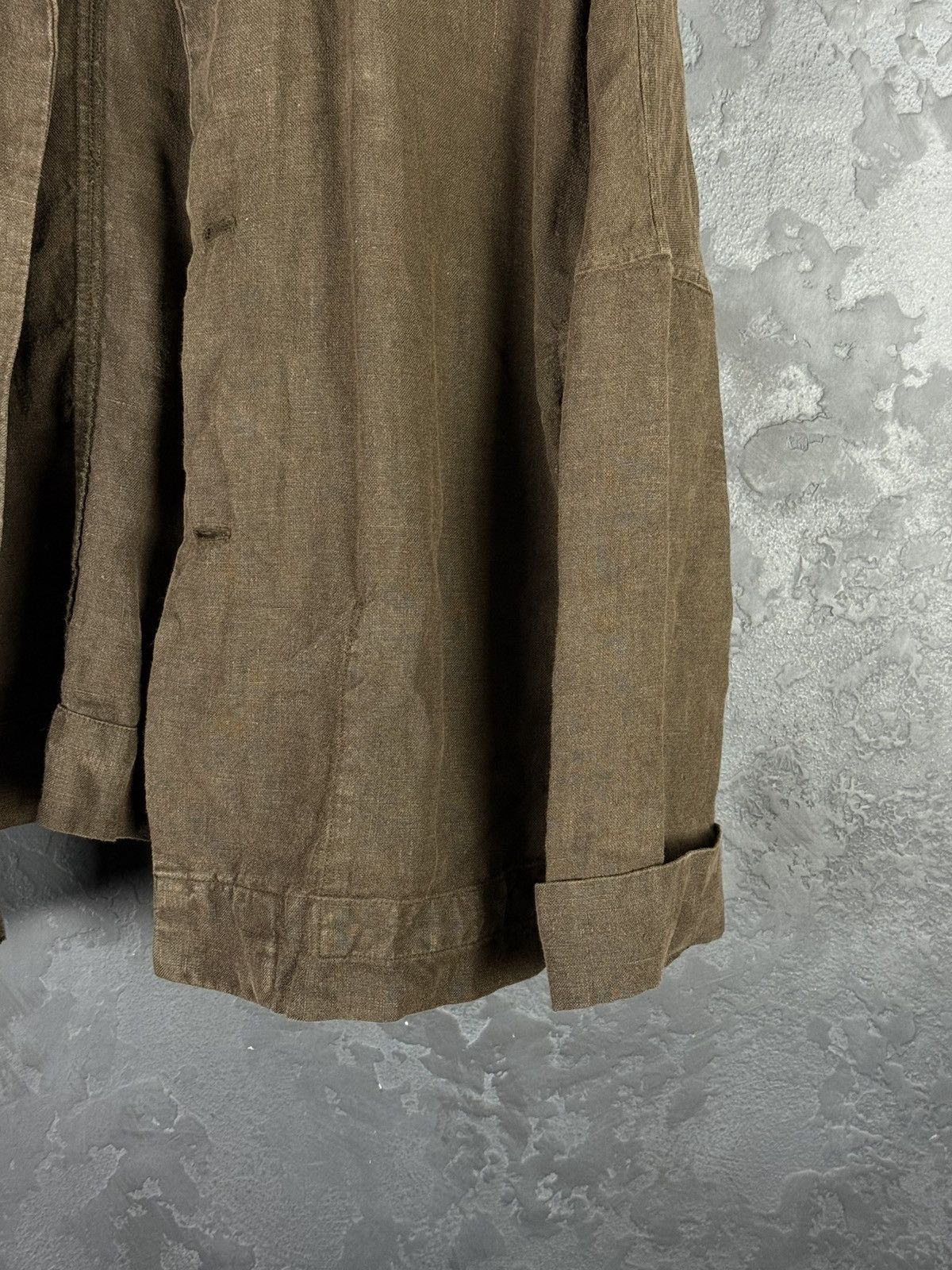OSKA OSKA Women's Linen Avant Garde Jacket Size 2 Regular Size XS / US 0-2 / IT 36-38 - 7 Thumbnail