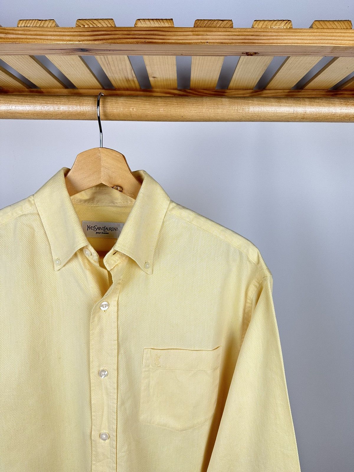 Yves Saint Laurent Shirt Button Ups YSL Size M