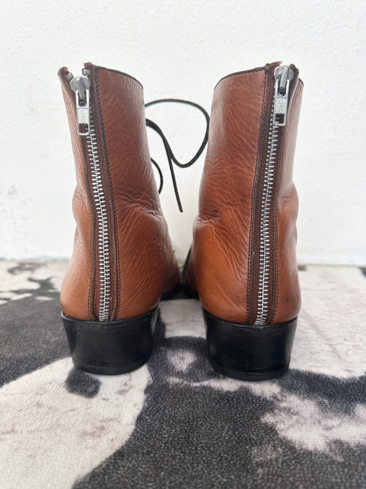 Lad Musician AW07/08 Lad Musician “ Cocksucker Blues” leather boot Size US 8.5 / EU 41-42 - 11 Thumbnail