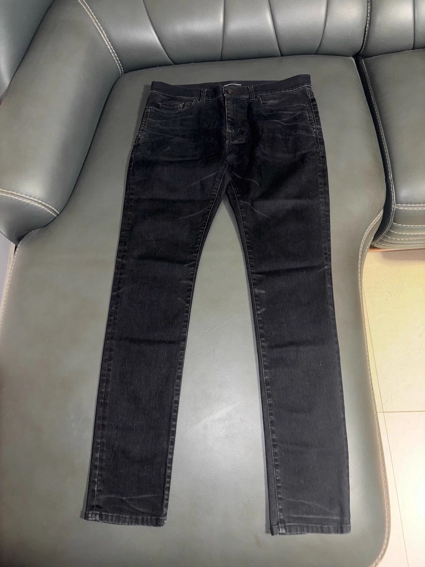 Saint Laurent Paris Saint Laurent SLP 2020FW AV Ripple Claw Jeans 34 Size US 34 / EU 50 - 1 Thumbnail