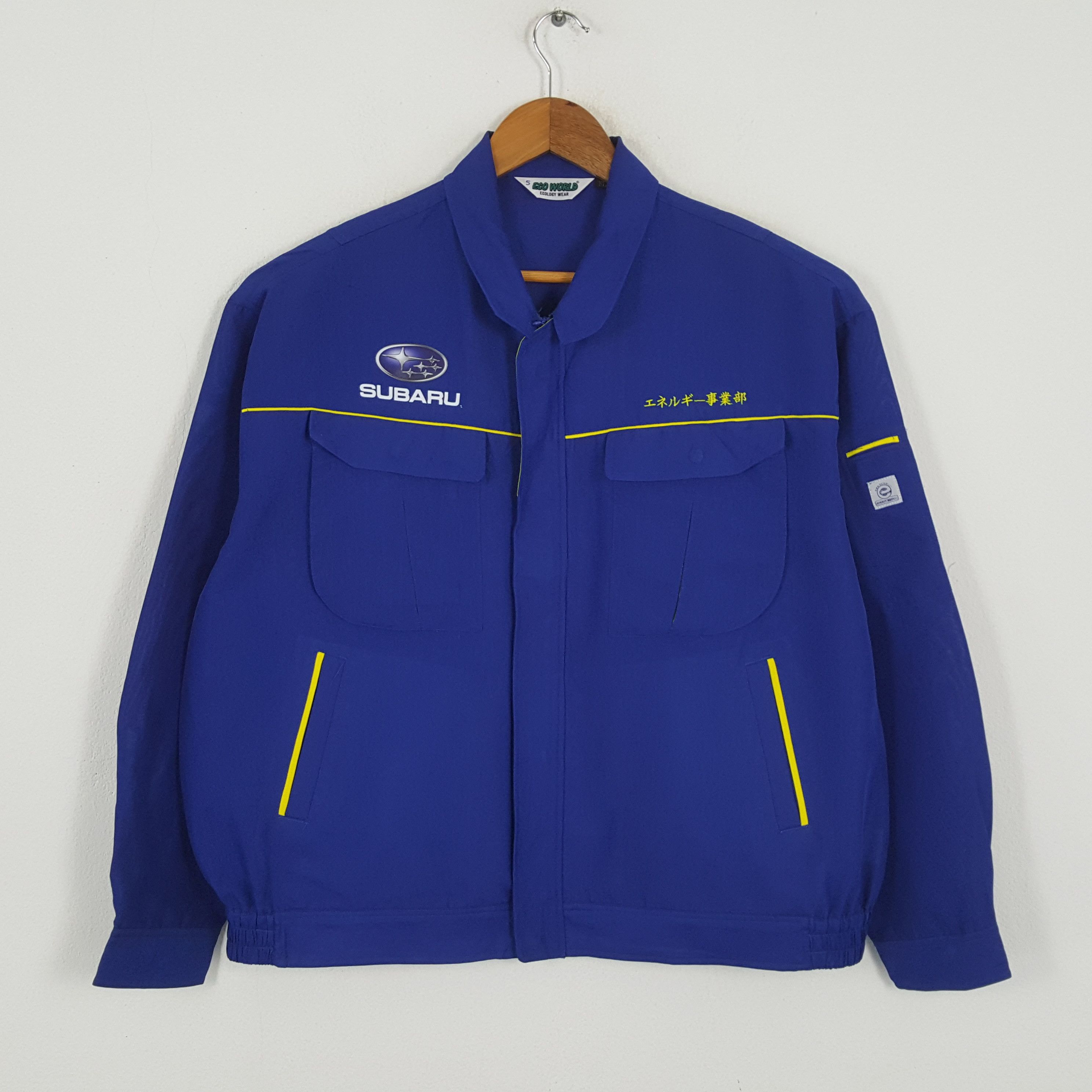 Japanese Brand × Vintage Vintage SUBARU Japanese Racing Team Custom Jacket Size US XXL / EU 58 / 5 - 3 Thumbnail