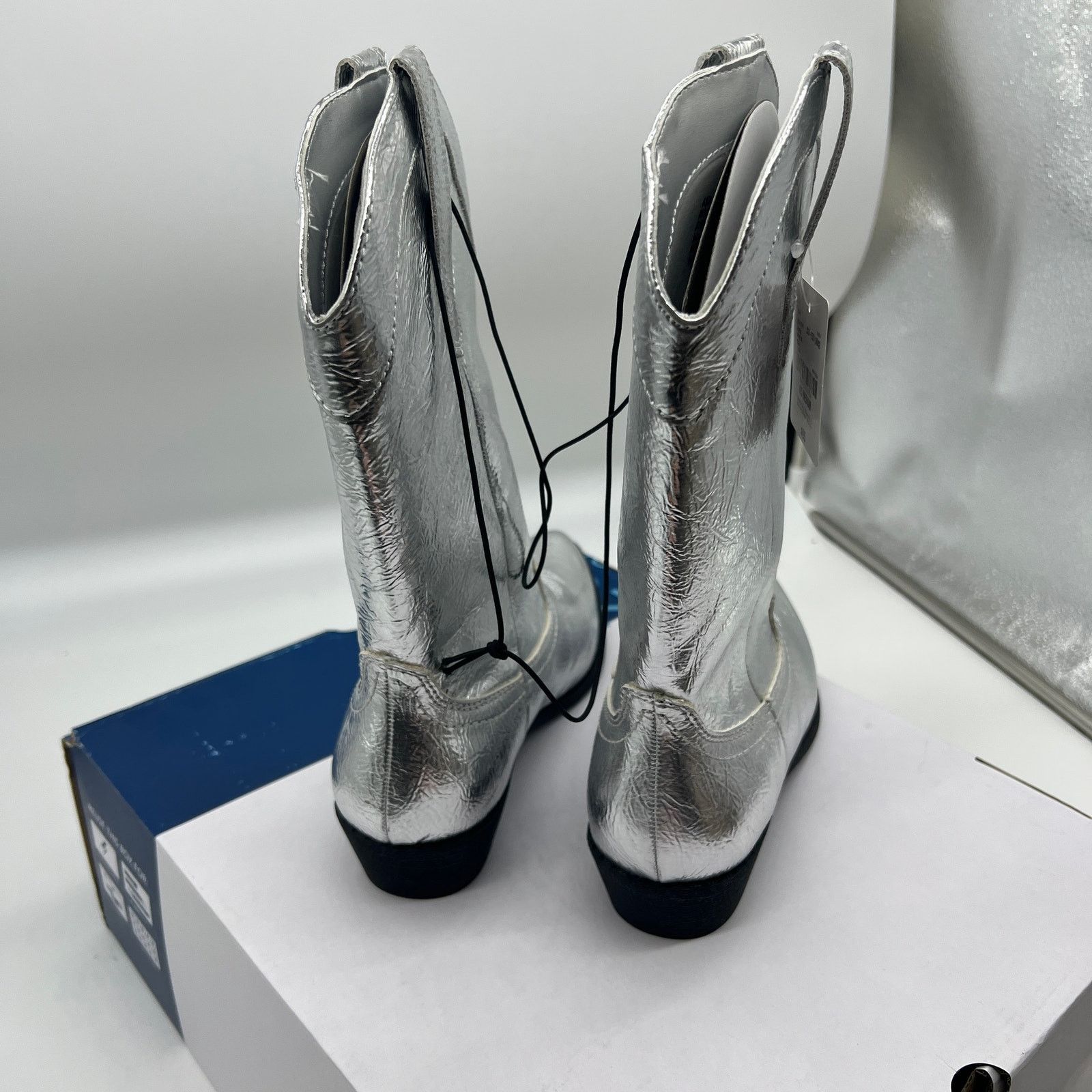 Other Arizona Jean Co Womens Western Heel Bootie Size US 6.5 / IT 36.5 - 3 Thumbnail