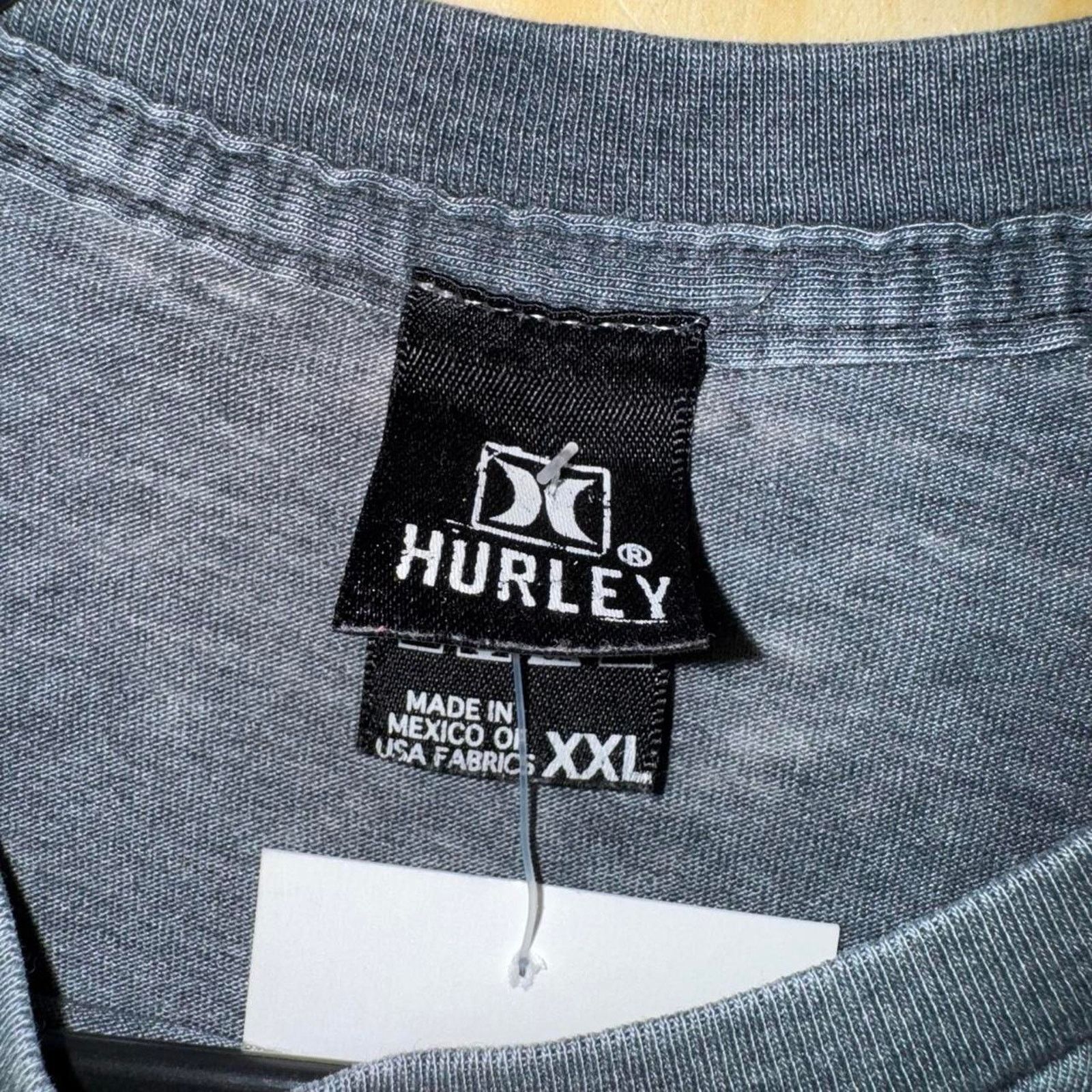 Hurley XXL - Vintage y2k hurley surf faded t-shirt lightweight Size US XXL / EU 58 / 5 - 4 Thumbnail