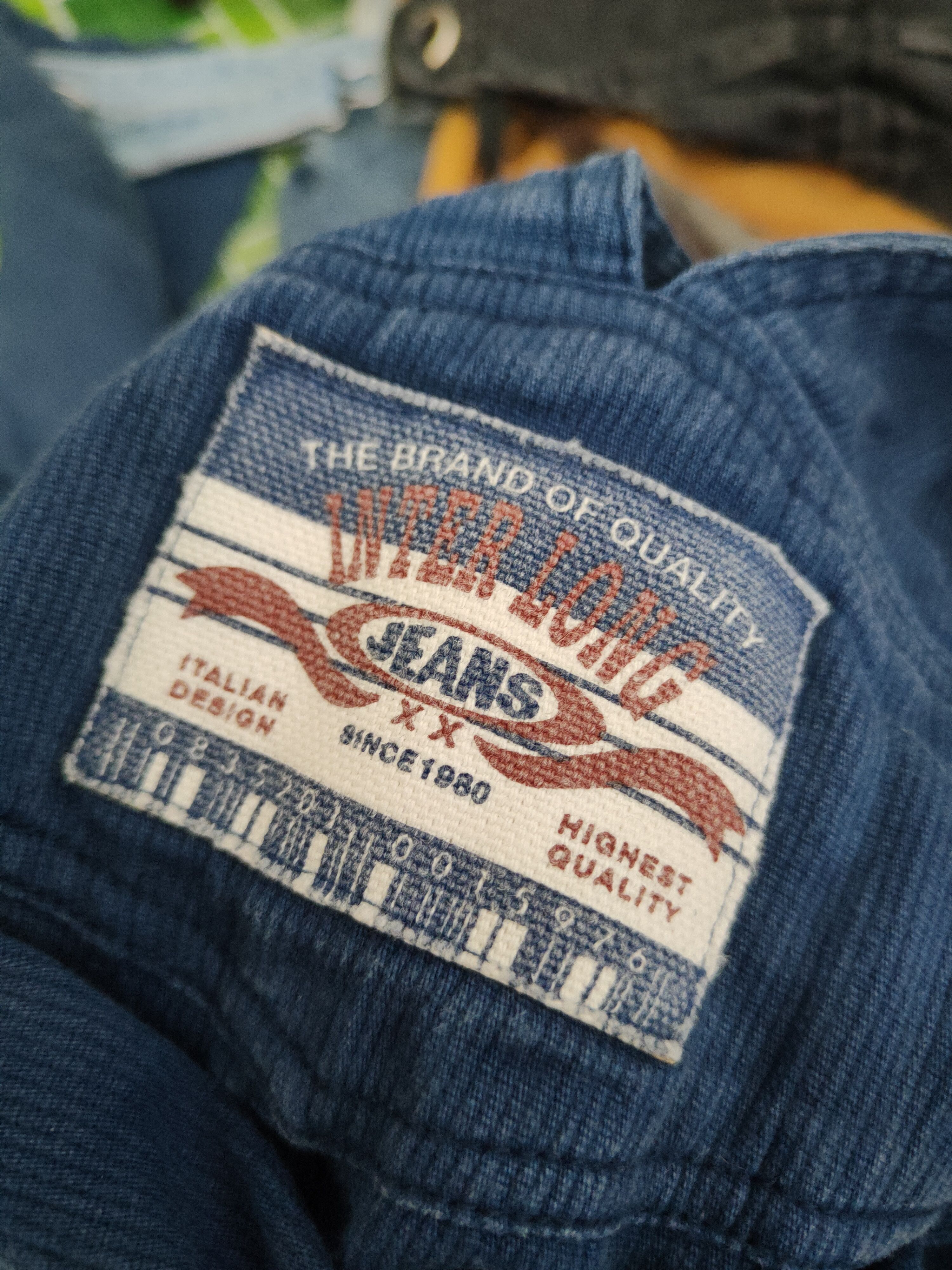 Japanese Brand × Vintage Vintage Streetwear by Inter Long Blue Denim Jumpsuits Size 28" / US 6 / IT 42 - 19 Thumbnail