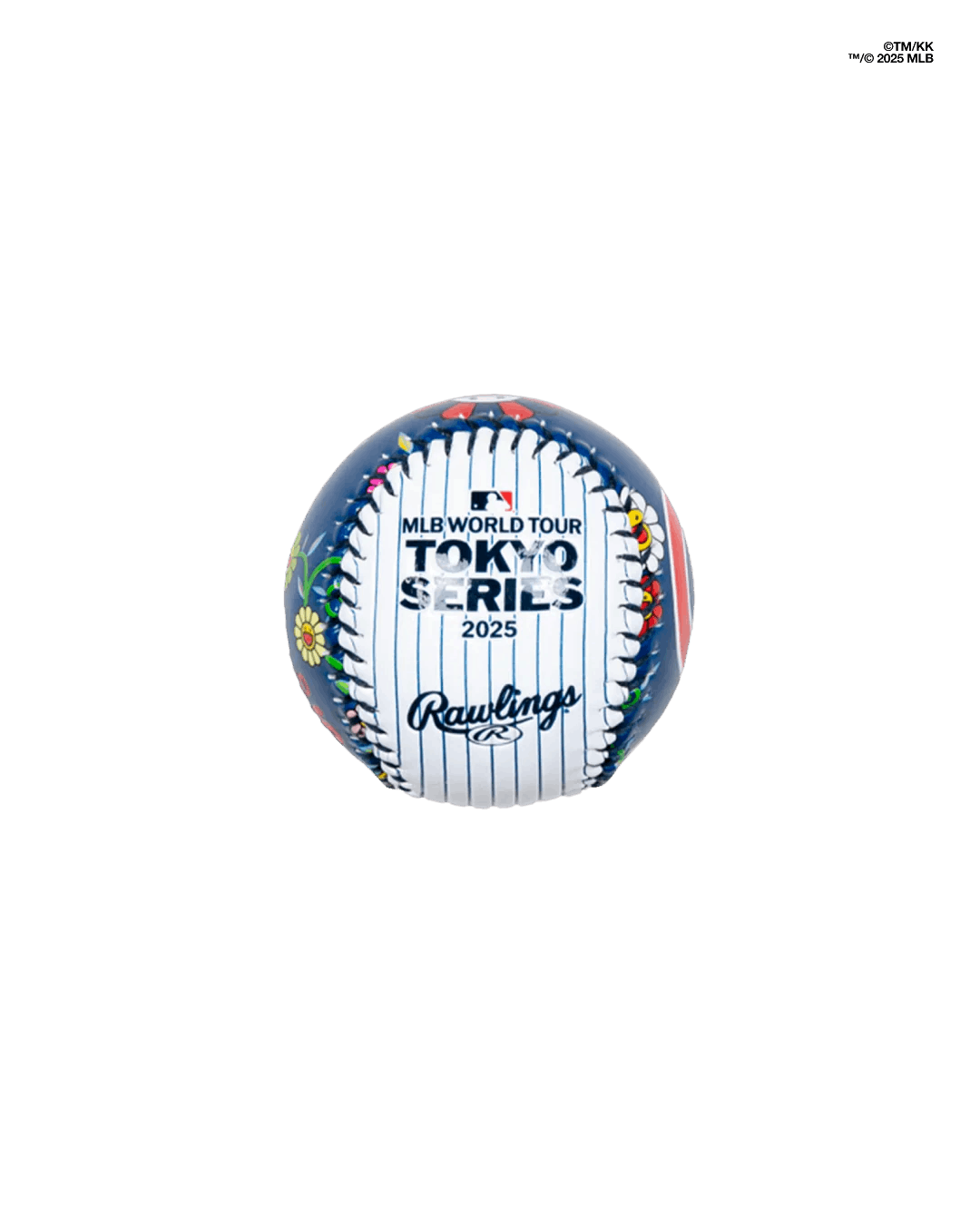 MLB × Takashi Murakami World Tour Tokyo Series 2025 Rawlings Cubs Baseball Size ONE SIZE - 4 Thumbnail