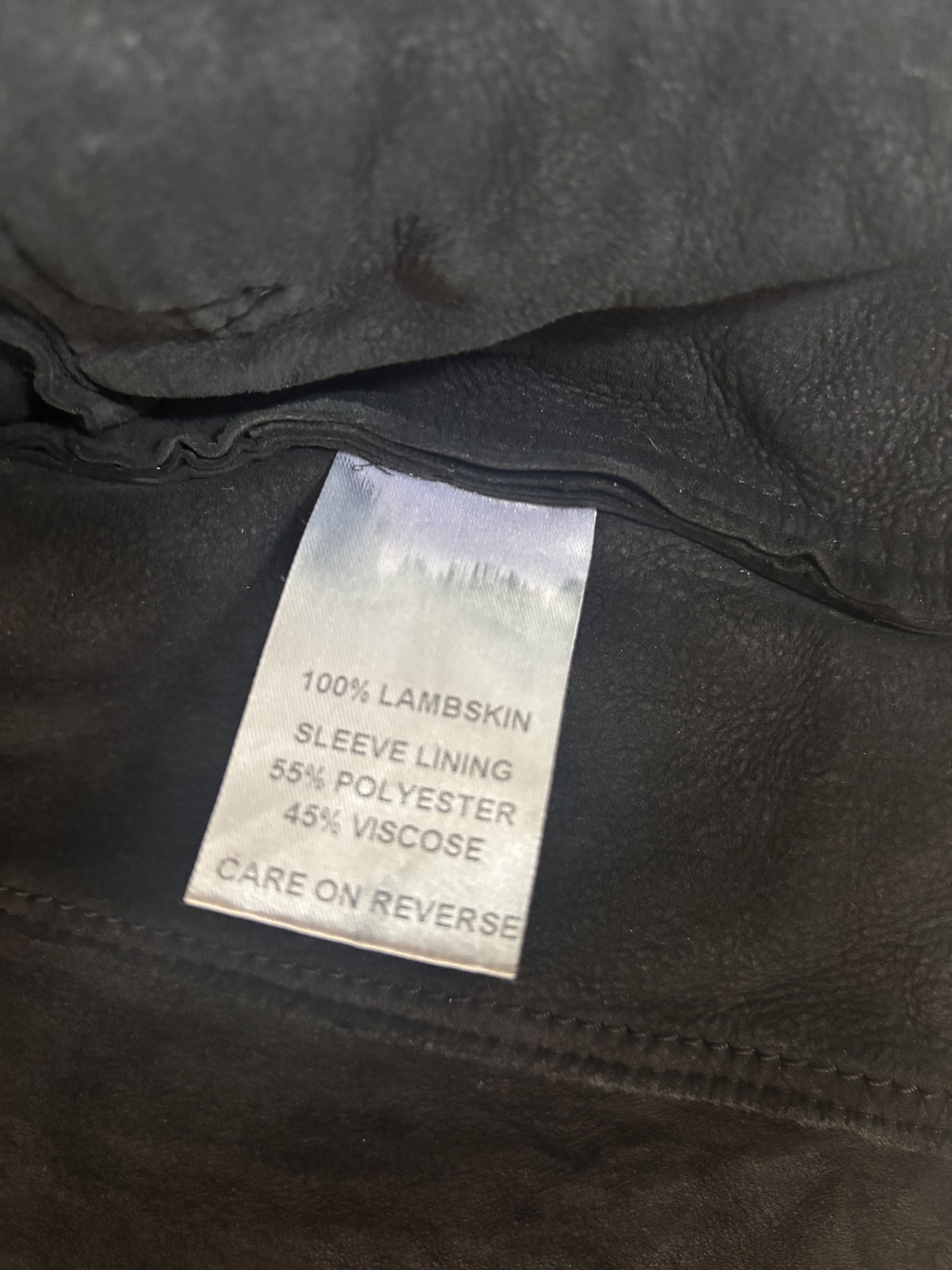 Billy Reid Lambskin Leather Jacket Size US M / EU 48-50 / 2 - 7 Thumbnail