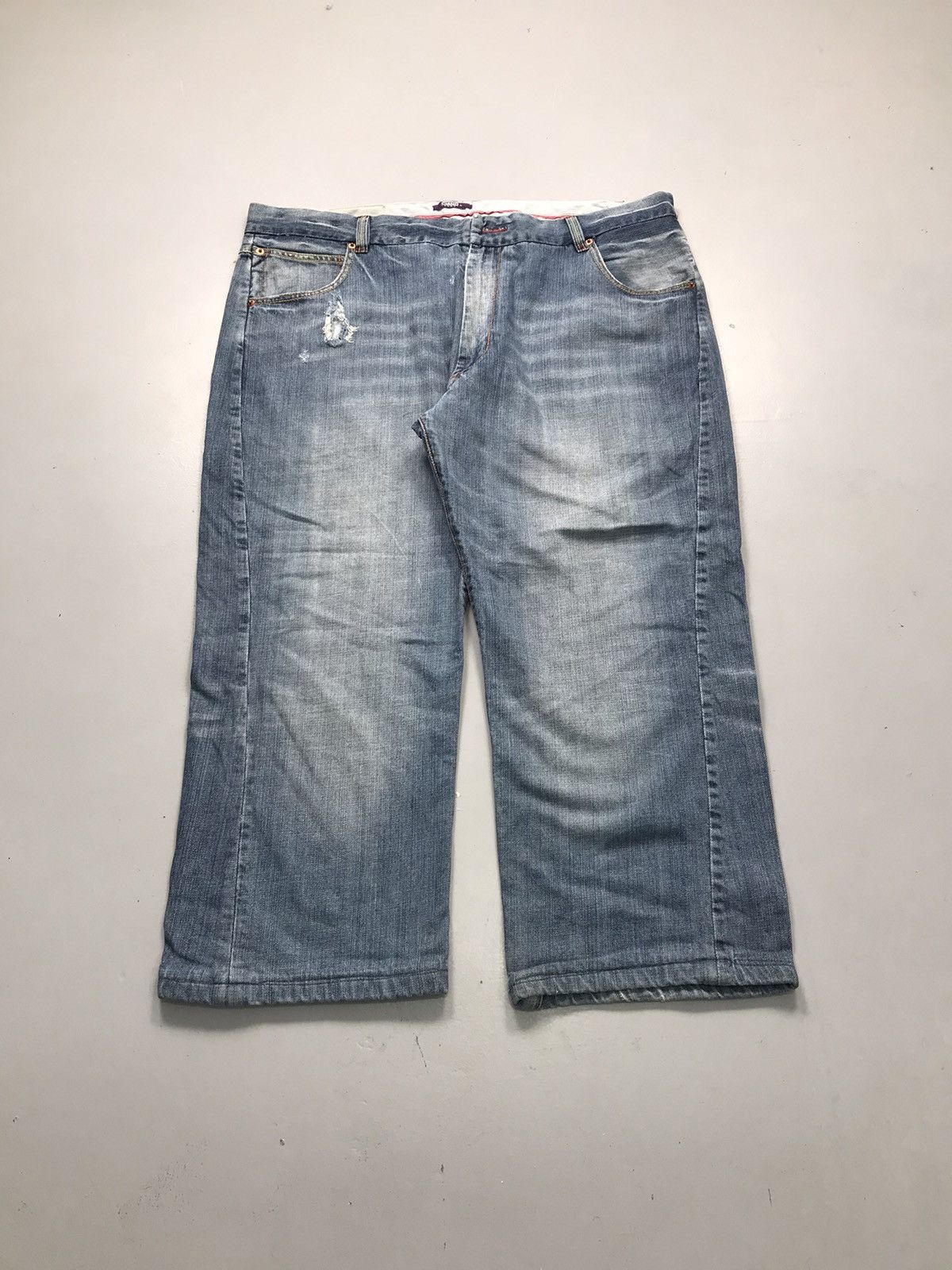 Ciano Farmer Vintage Ciano embroidered cropped denim Size US 44 / EU 60 - 2 Thumbnail