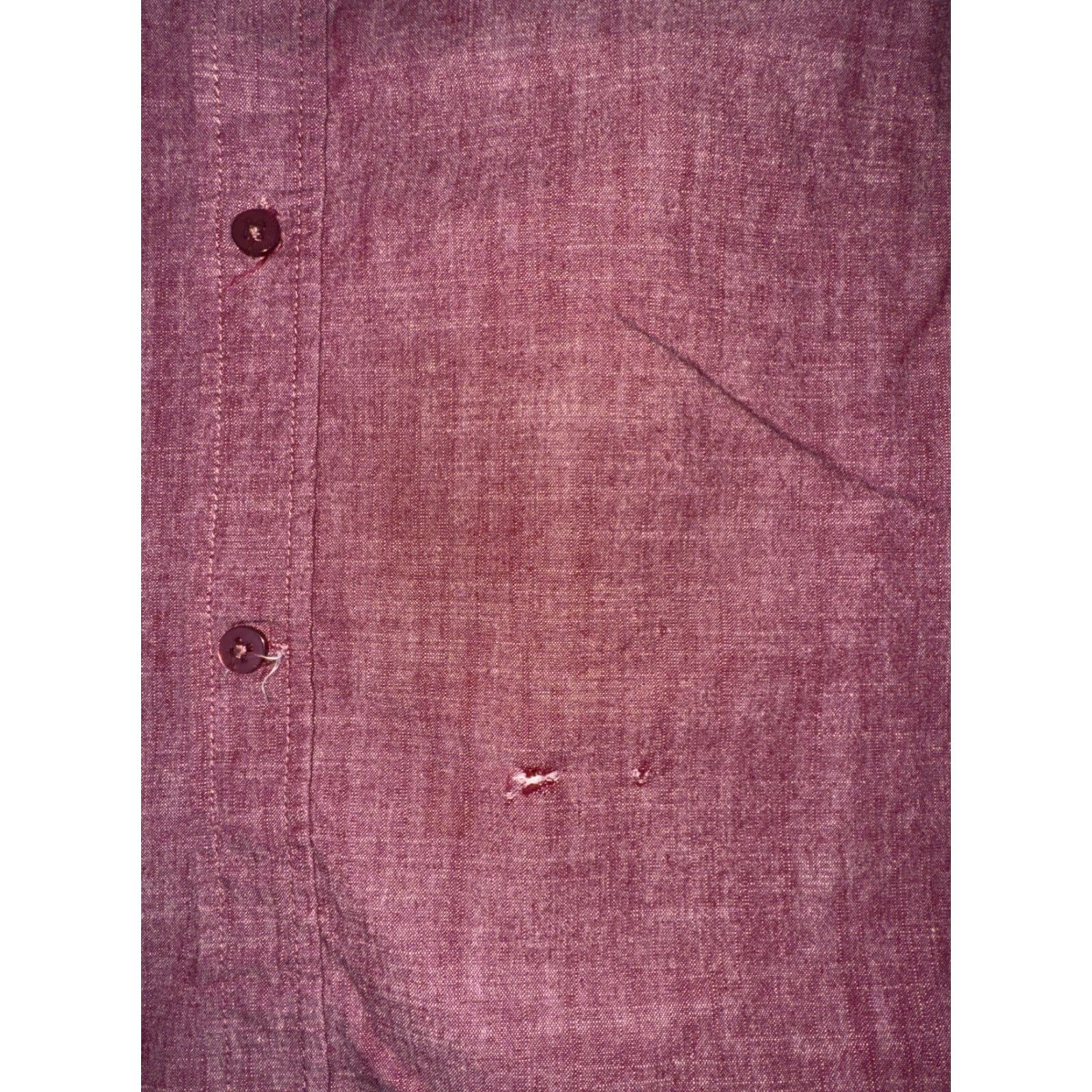 Hurley Hurley Red Chambray Short Sleeve Button-Up Shirt 2XL Casual Mens Shirt Size US XXL / EU 58 / 5 - 2 Thumbnail