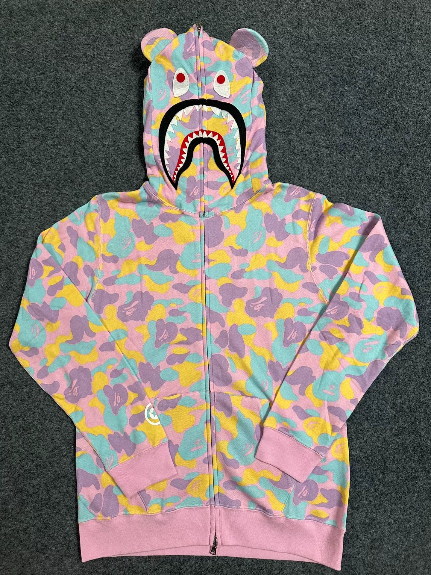 Bape Bape Bape Co Ourfu Bear Ca O Hark Bape Co Ourfu Bear Ca O... Size US S / EU 44-46 / 1 - 1 Thumbnail