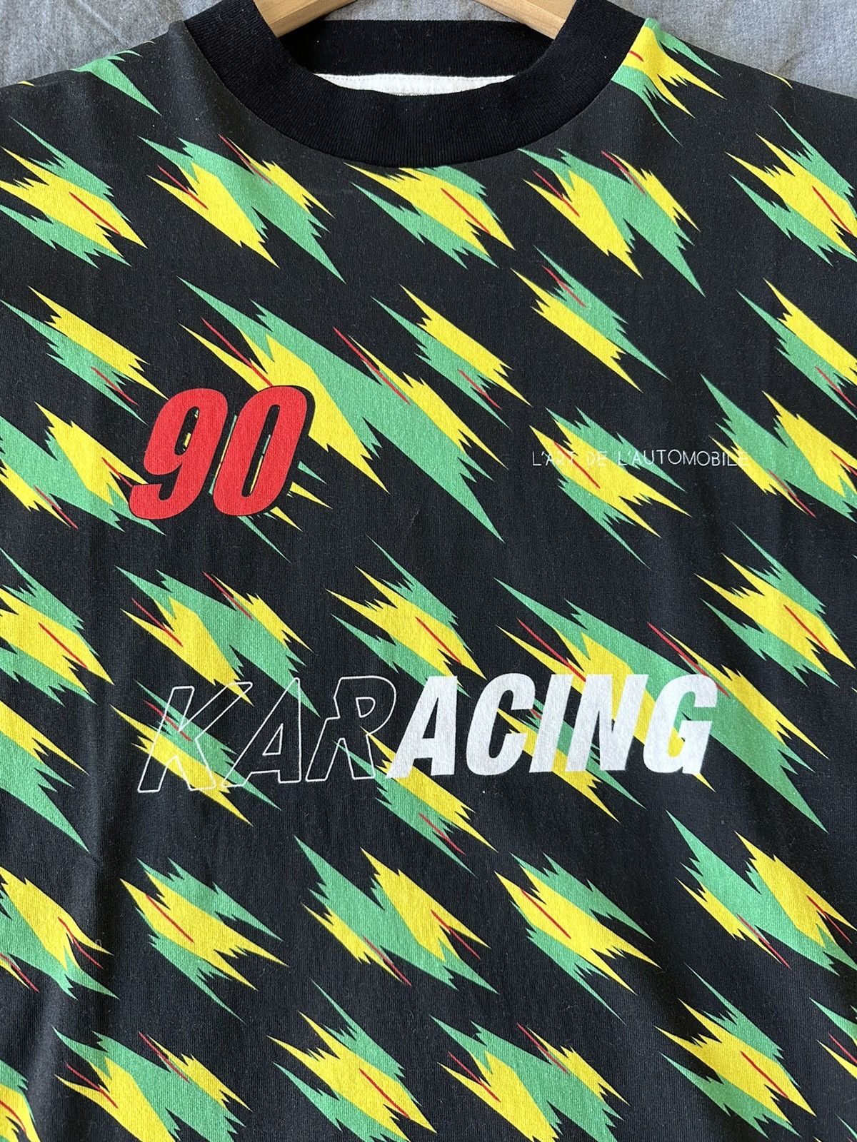 Kar Arthur Kar Karacing 90 Performance Graphic Tee Jersey LART Size US L / EU 52-54 / 3 - 3 Thumbnail