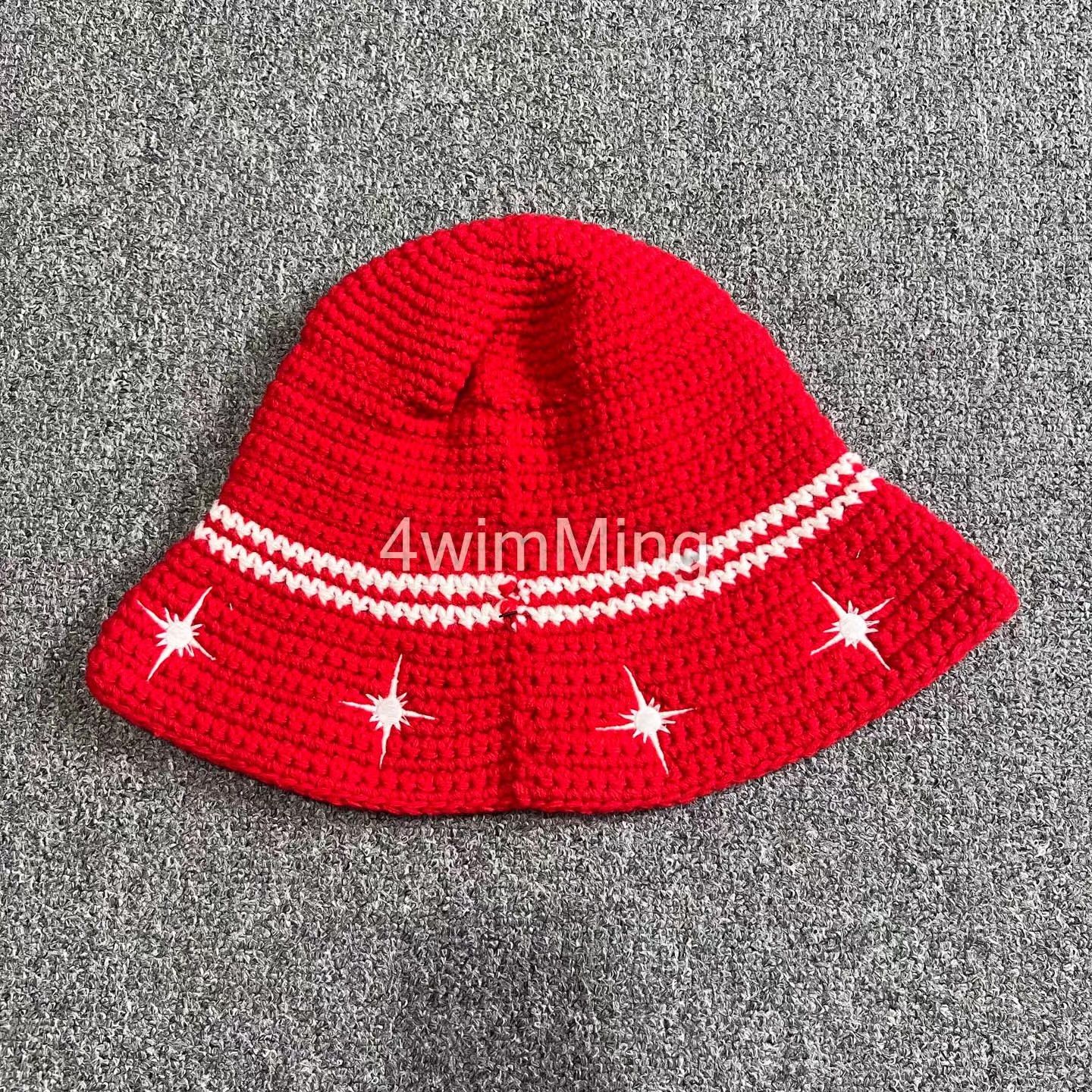 Billionaire Boys Club BBC Hand-Crocheted & Embroidered Knit Bucket Hat Q7 Size ONE SIZE - 6 Thumbnail