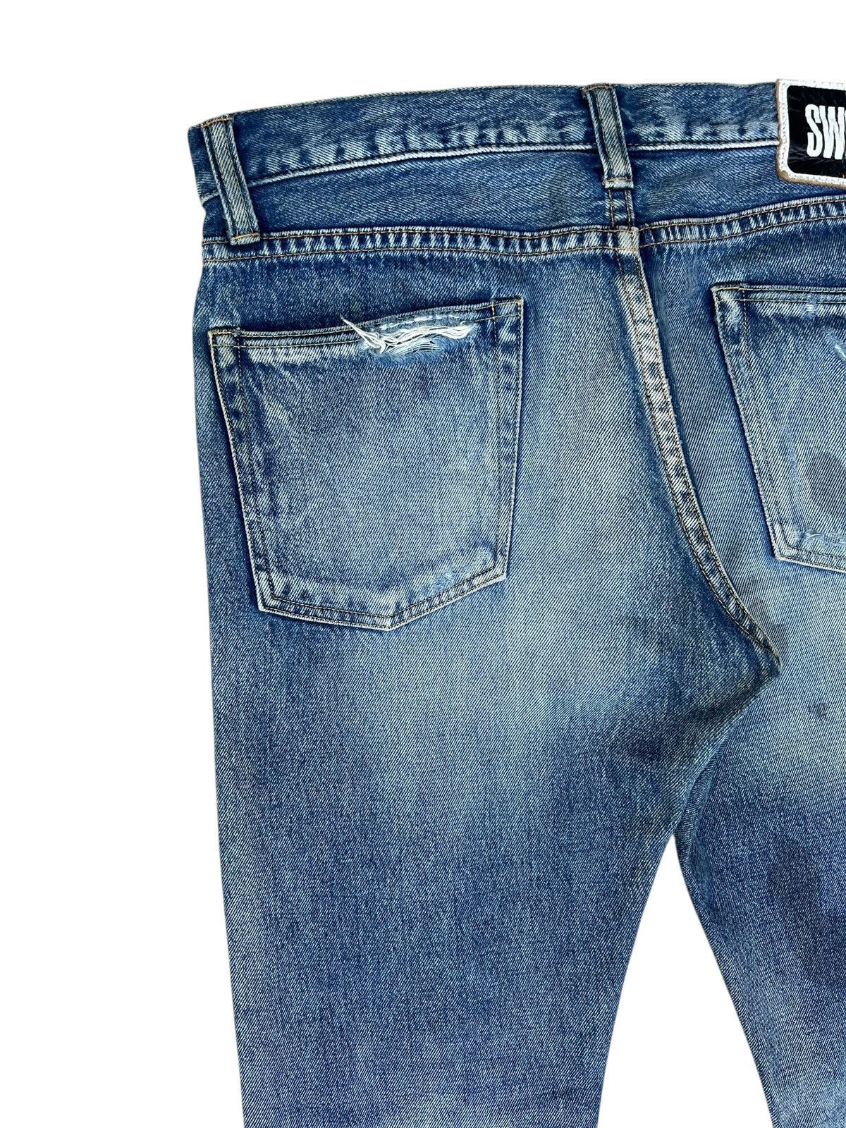 Swagger Swagger Japan Distressed Ripped Denim Jeans Size US 31 - 16 Thumbnail